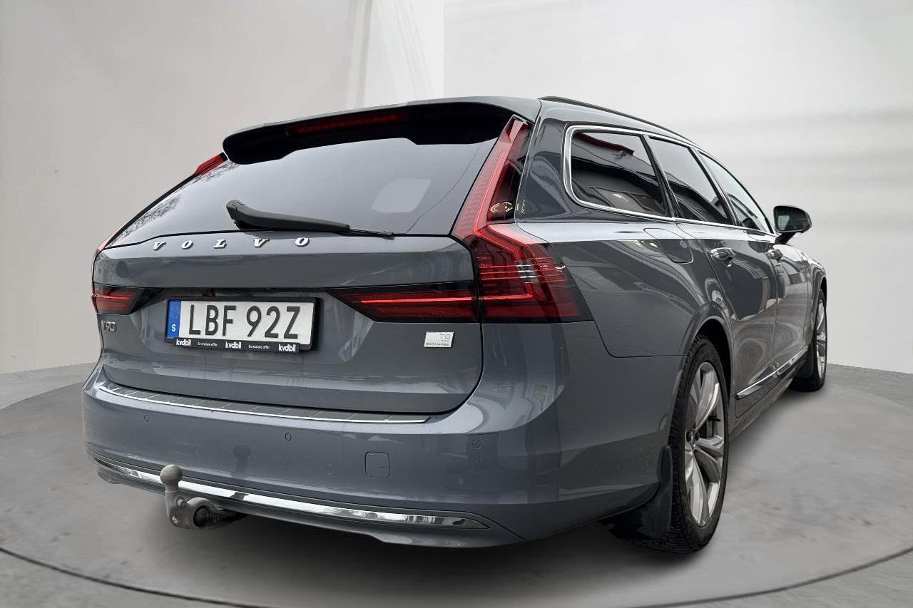 Volvo V90 T8 AWD Twin Engine (390hk) - 4 690 mil - Automat - grå - 2021