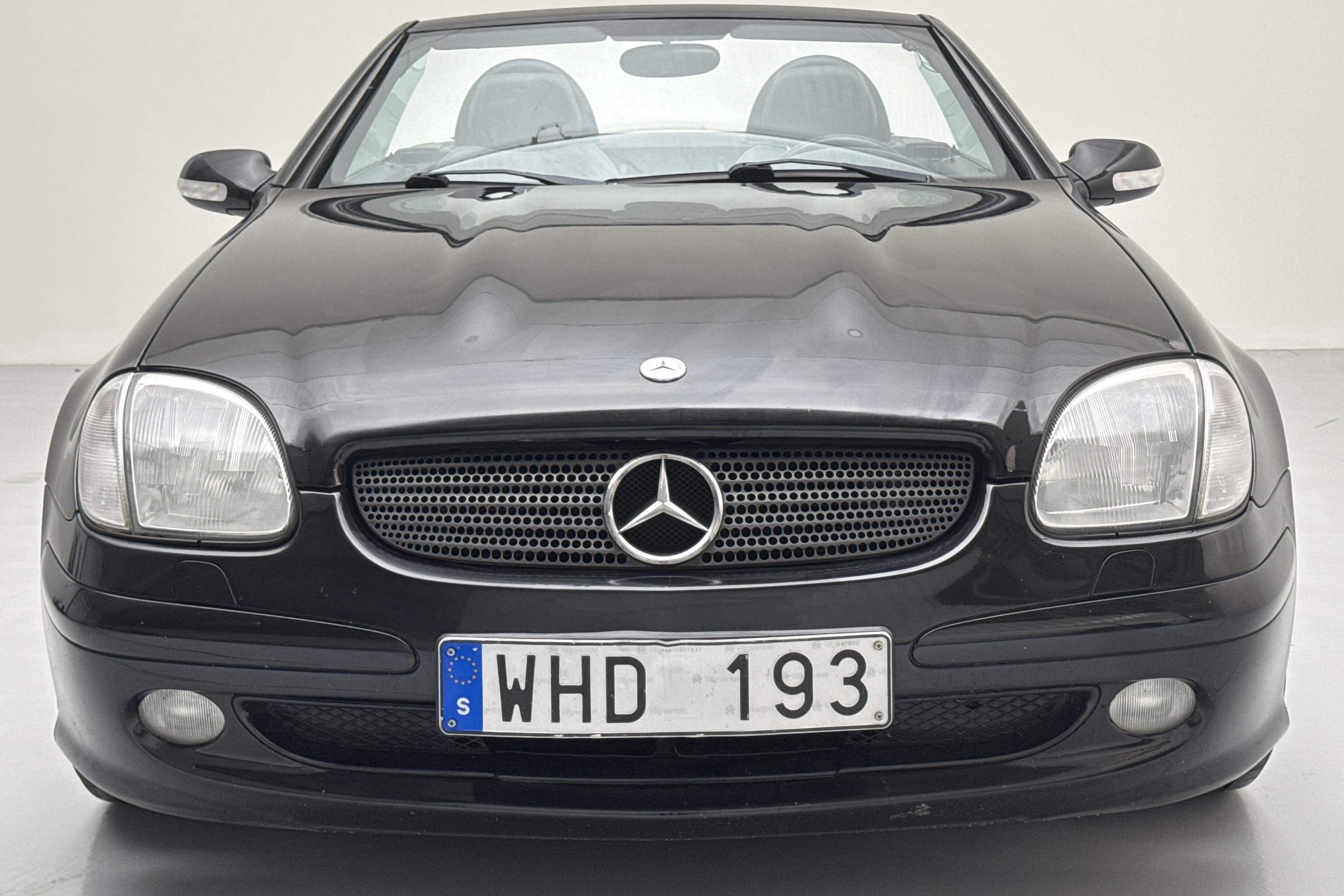 Mercedes SLK 230 Kompressor R170 (197hk) - 16 496 mil - Manuell - svart - 2002