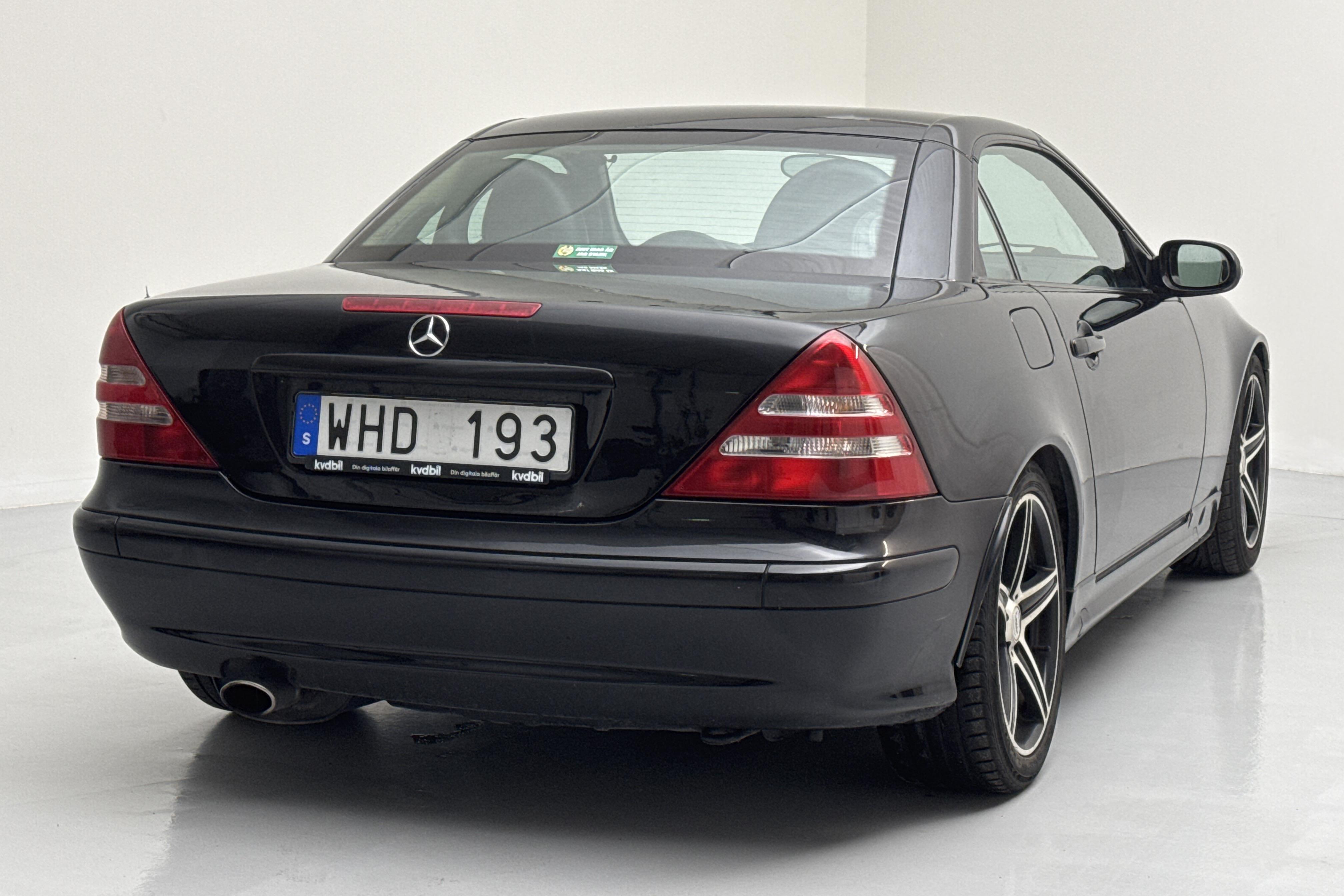 Mercedes SLK 230 Kompressor R170 (197hk) - 16 496 mil - Manuell - svart - 2002