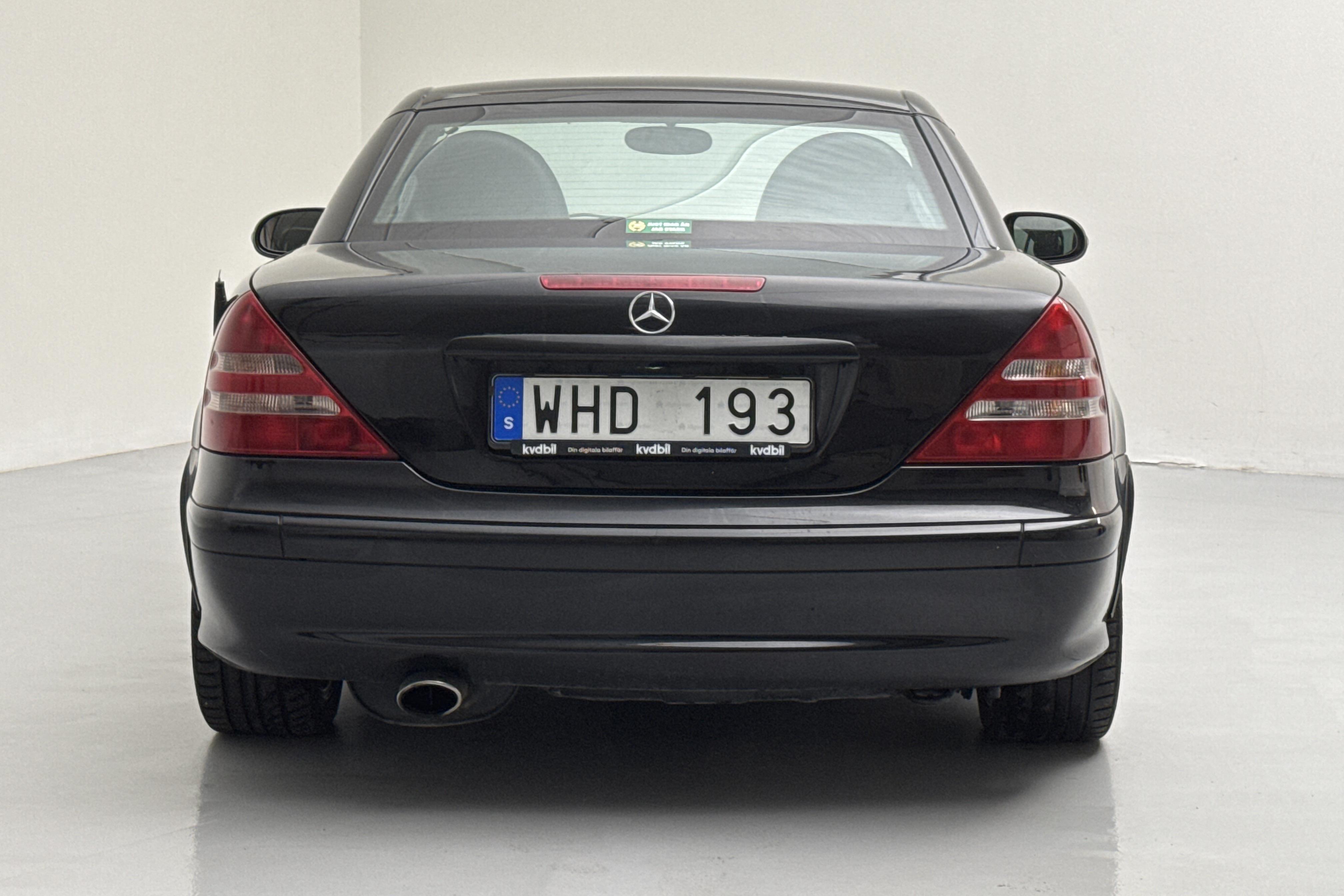 Mercedes SLK 230 Kompressor R170 (197hk) - 16 496 mil - Manuell - svart - 2002