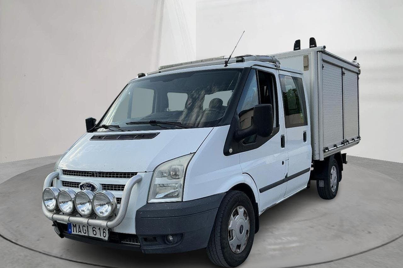 Ford Transit 350 2.2 TDCi AWD Pickup (125hk) - 26 754 mil - Manuell - vit - 2012