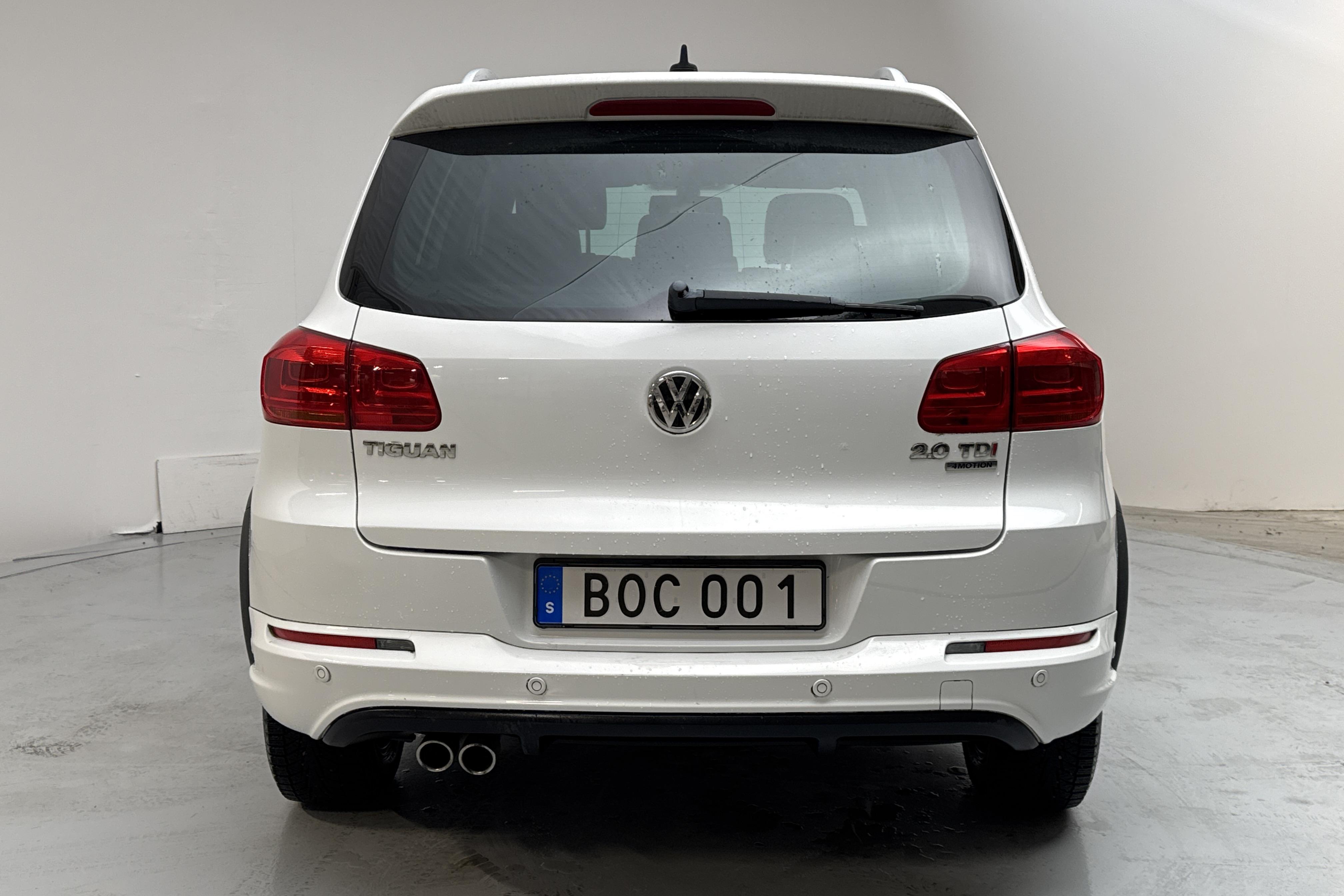 VW Tiguan 2.0 TDI 4MOTION BlueMotion Technology (177hk) - 16 501 mil - Automat - vit - 2014