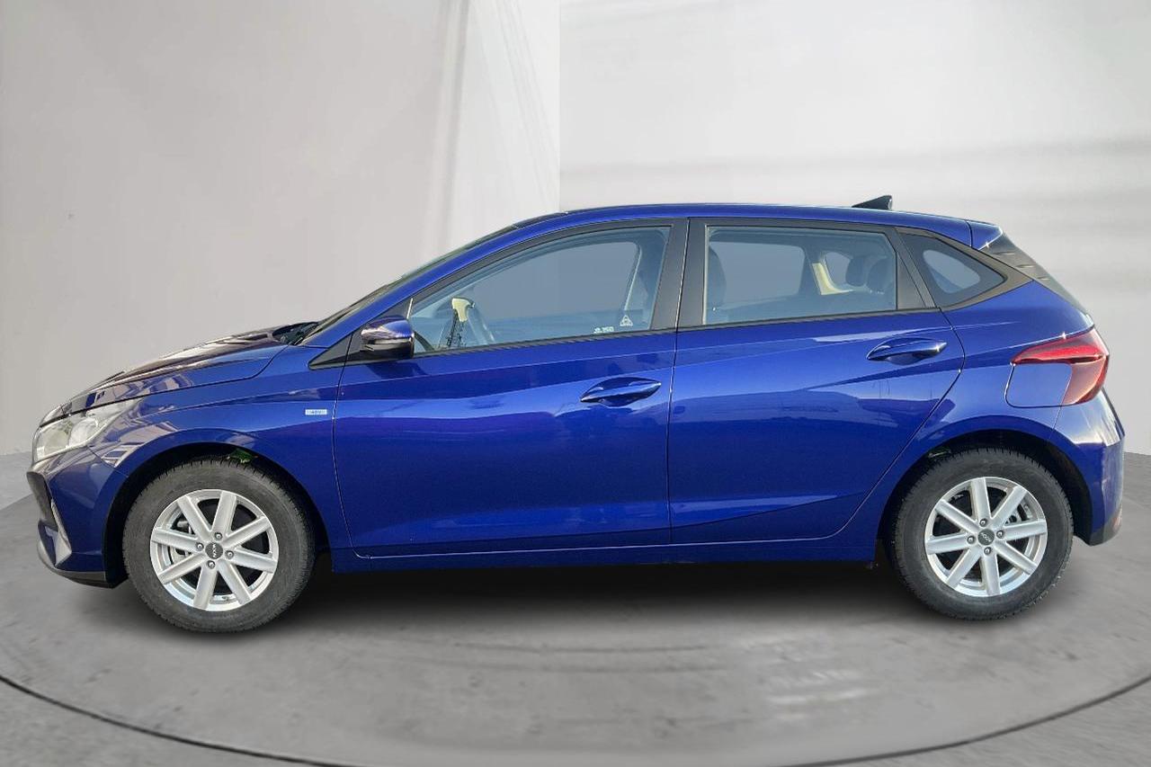 Hyundai i20 1.0 T-GDi (100hk) - 493 mil - Automat - blå - 2023