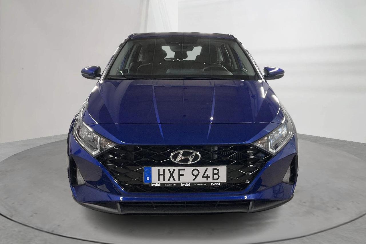 Hyundai i20 1.0 T-GDi (100hk) - 493 mil - Automat - blå - 2023