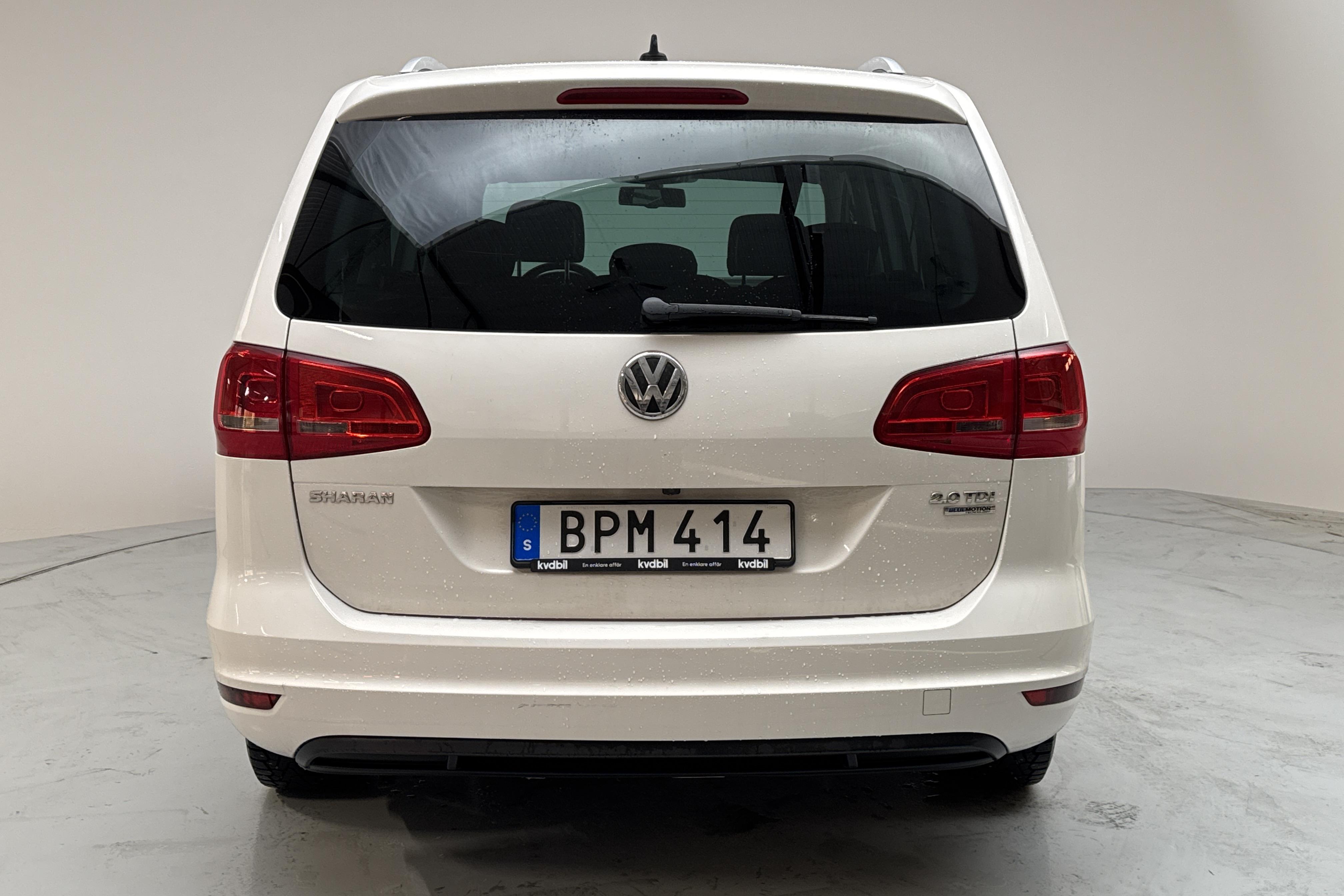 VW Sharan 2.0 TDI BlueMotion Technology (140hk) - 19 532 mil - Automat - vit - 2014