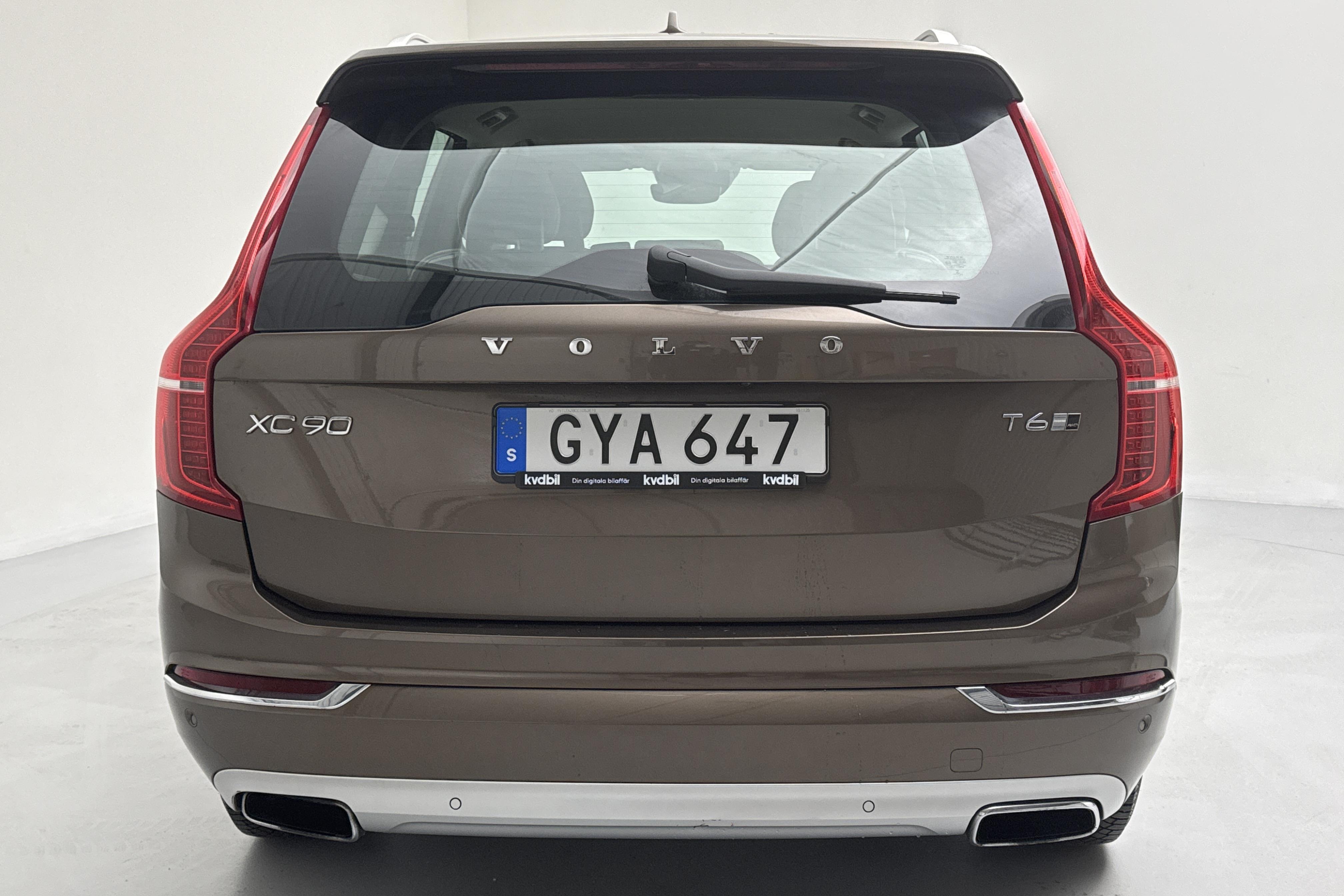 Volvo XC90 T6 AWD (320hk) - 14 297 mil - Automat - brun - 2016