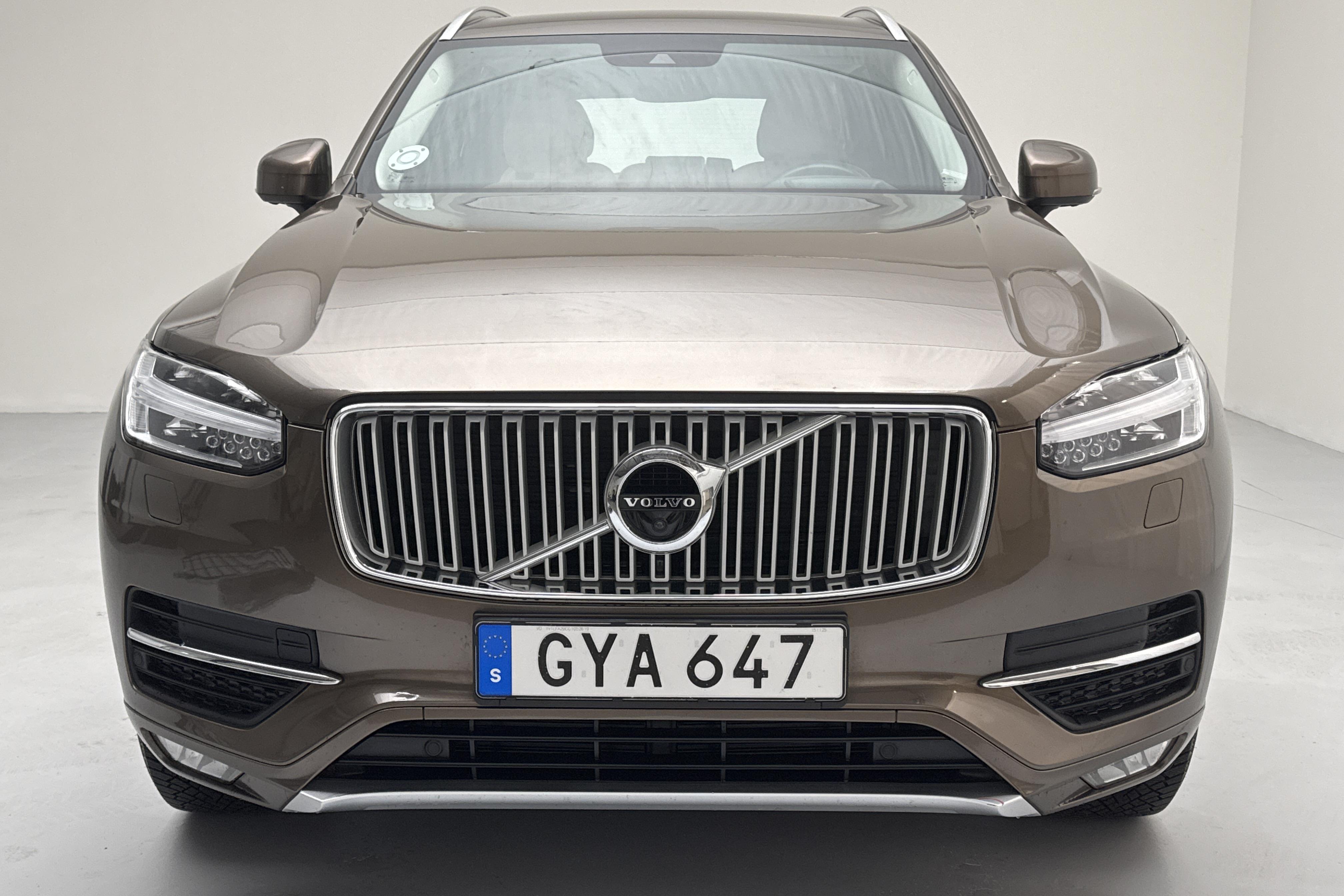 Volvo XC90 T6 AWD (320hk) - 14 297 mil - Automat - brun - 2016