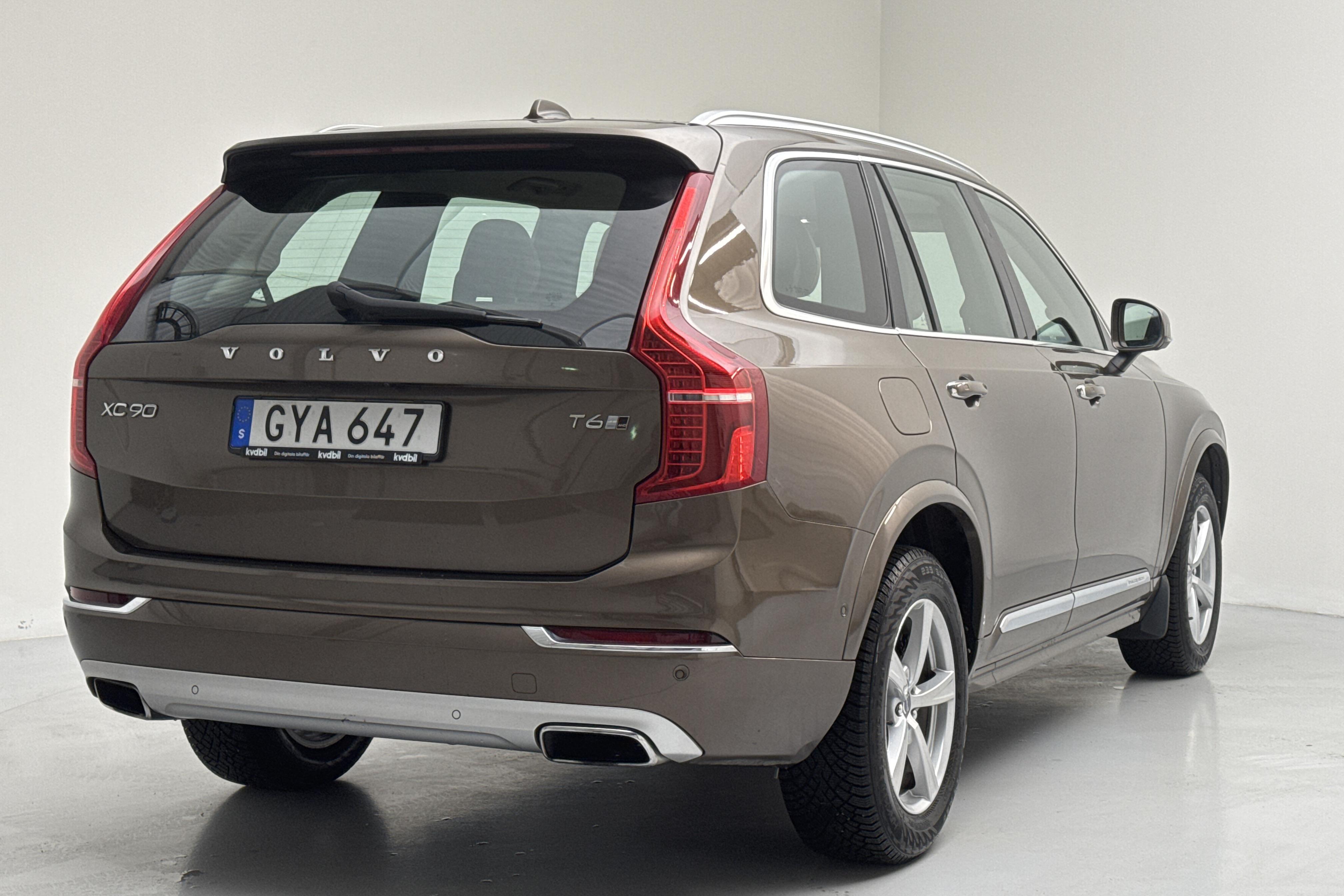 Volvo XC90 T6 AWD (320hk) - 14 297 mil - Automat - brun - 2016