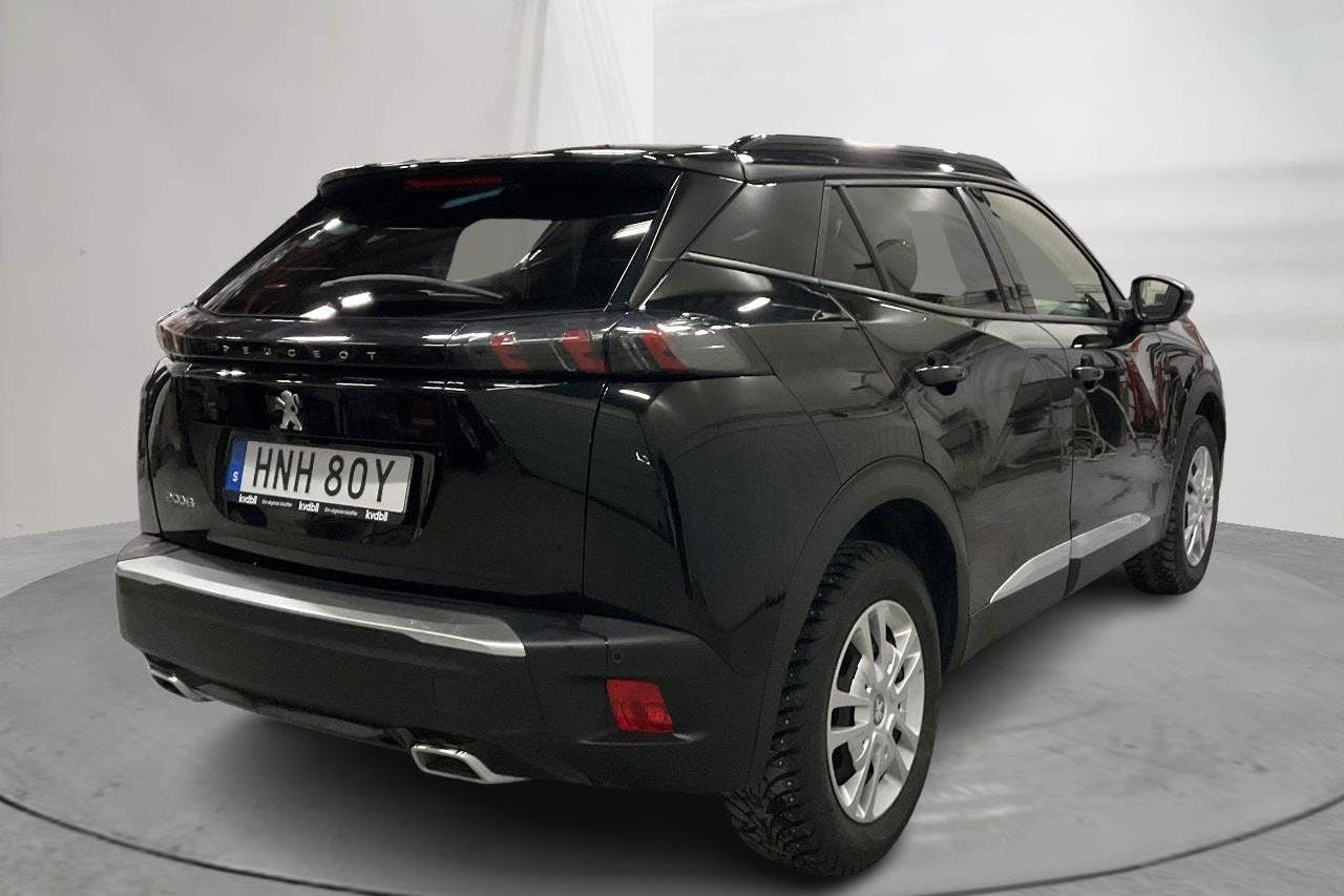 Peugeot 2008 1.2 PureTech (130hk) - 7 105 mil - Automat - svart - 2021