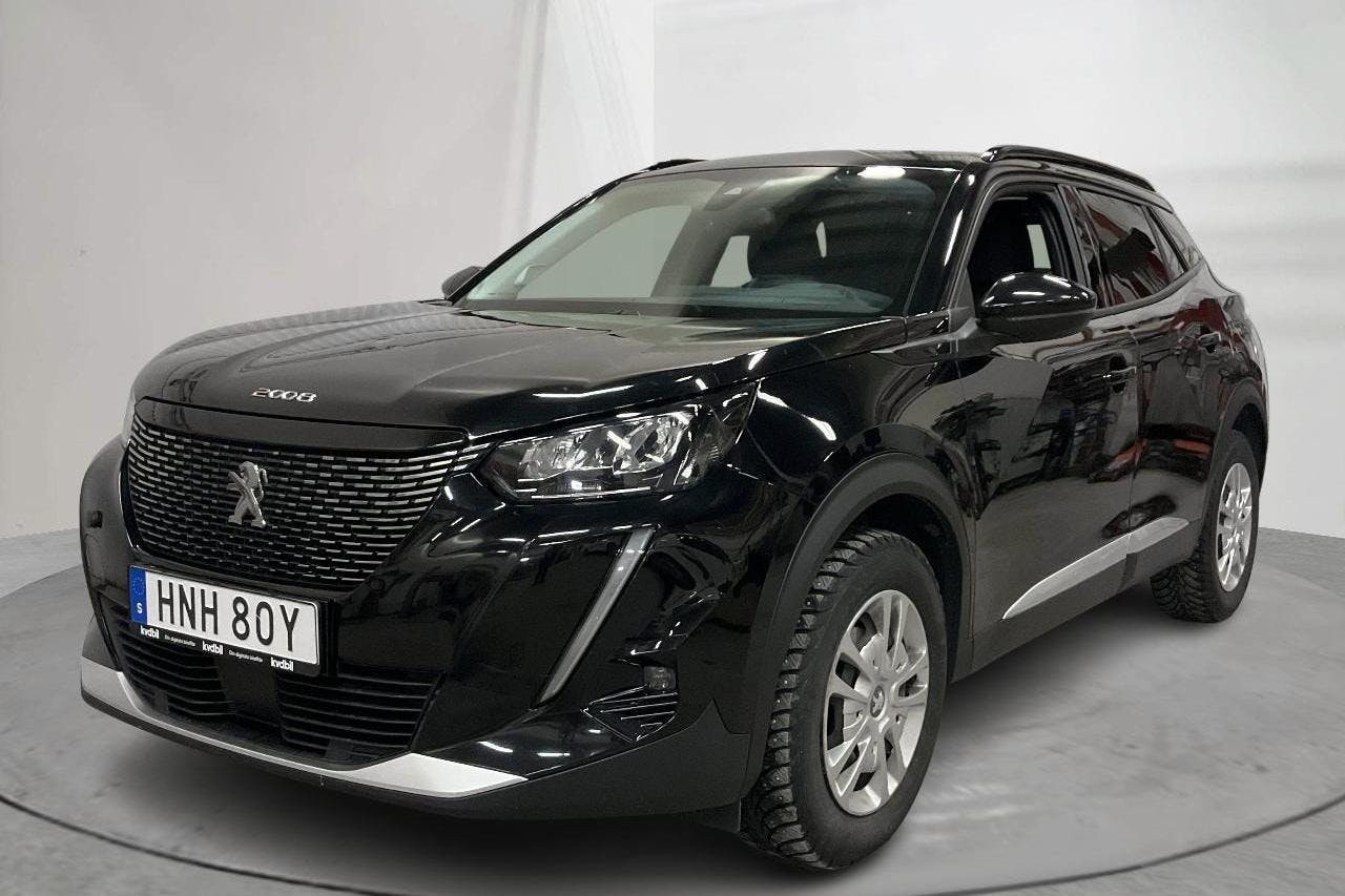 Peugeot 2008 1.2 PureTech (130hk) - 7 105 mil - Automat - svart - 2021