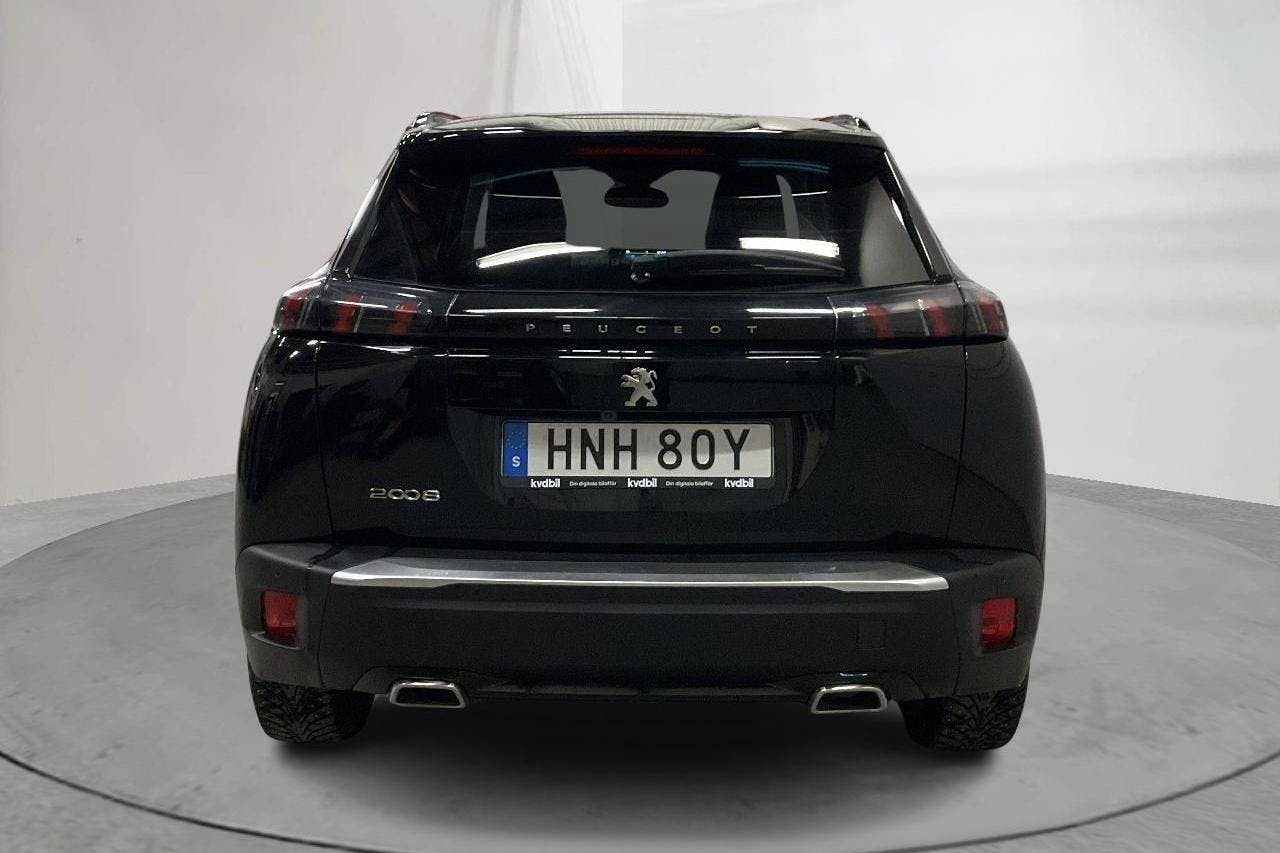 Peugeot 2008 1.2 PureTech (130hk) - 7 105 mil - Automat - svart - 2021