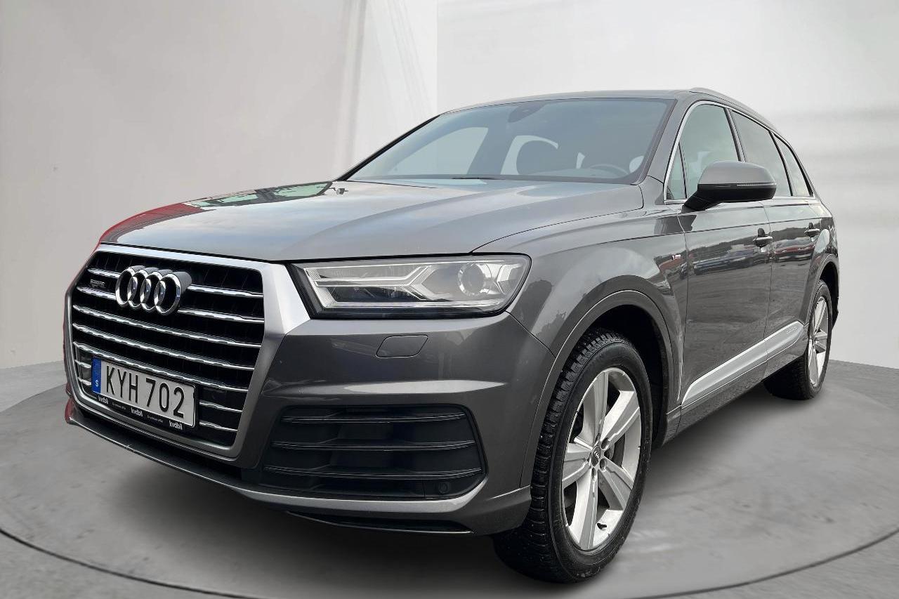 Audi Q7 3.0 TDI quattro (272hk) - 18 105 mil - Automat - grå - 2016