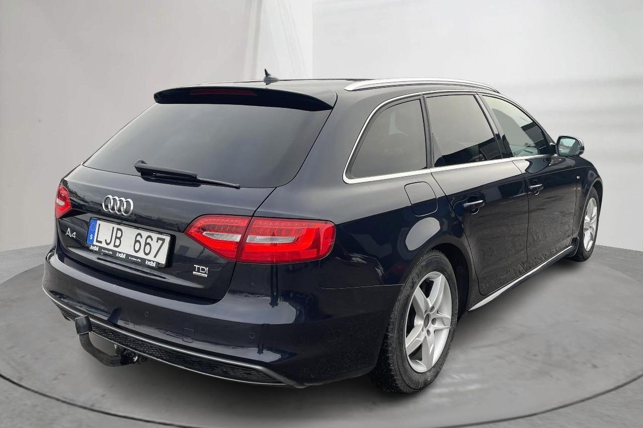 Audi A4 2.0 TDI Avant quattro (177hk) - 16 139 mil - Automat - blå - 2014