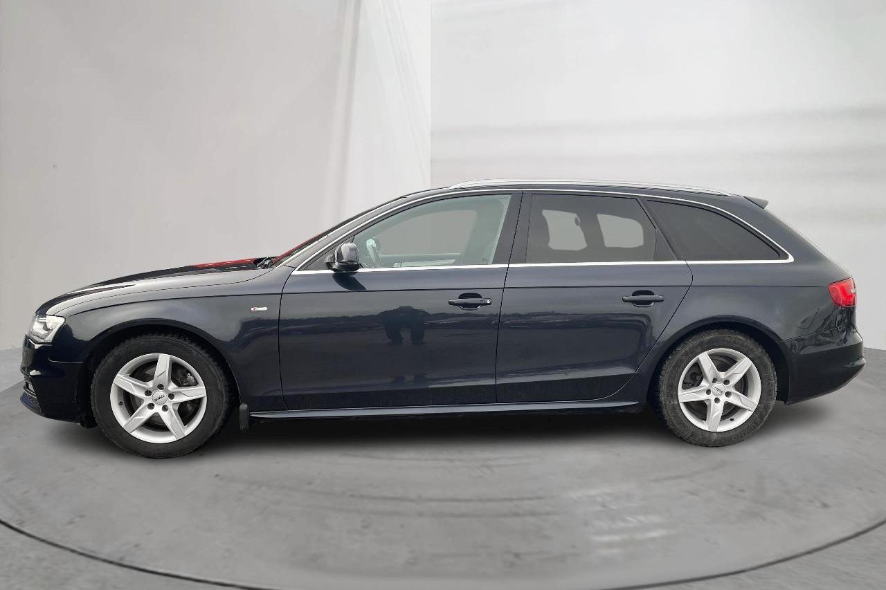 Audi A4 2.0 TDI Avant quattro (177hk) - 16 139 mil - Automat - blå - 2014