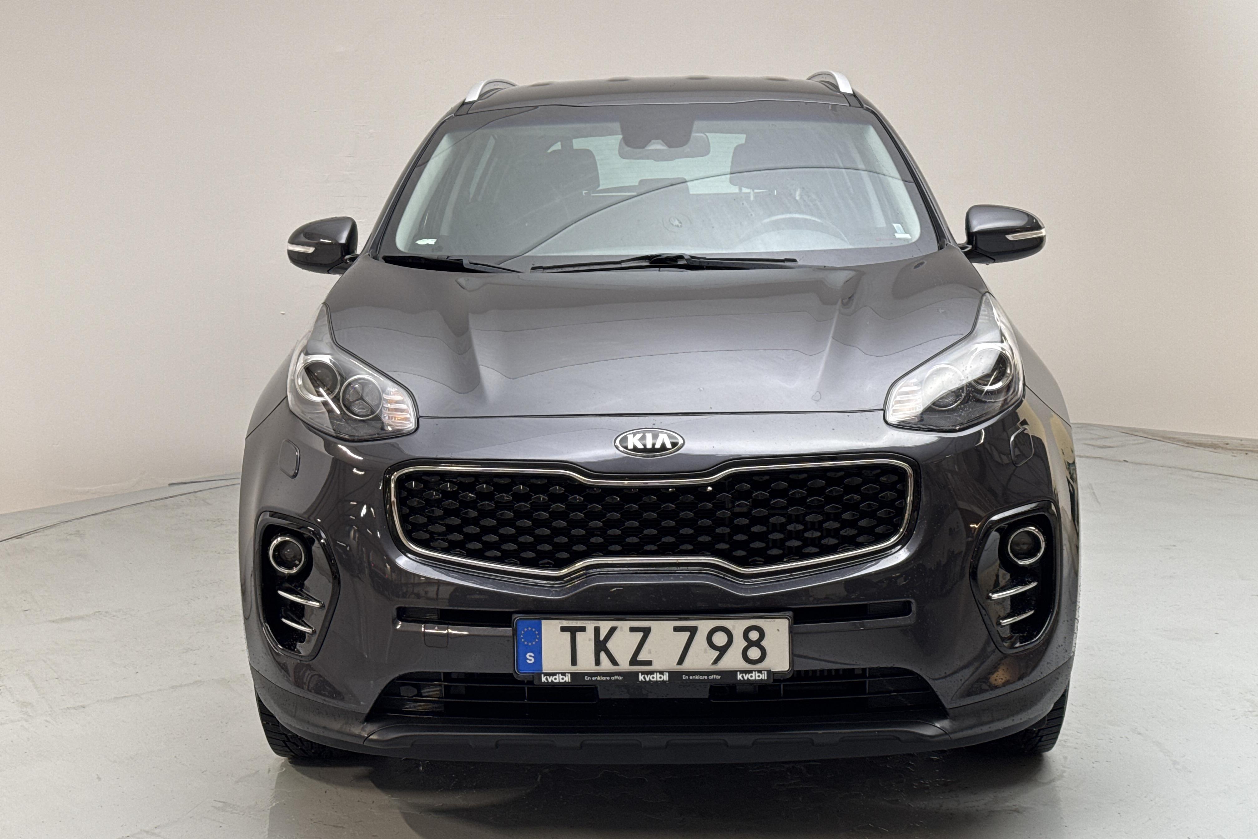 KIA Sportage 1.7 CRDi 2WD (115hk) - 5 720 mil - Manuell - grå - 2016