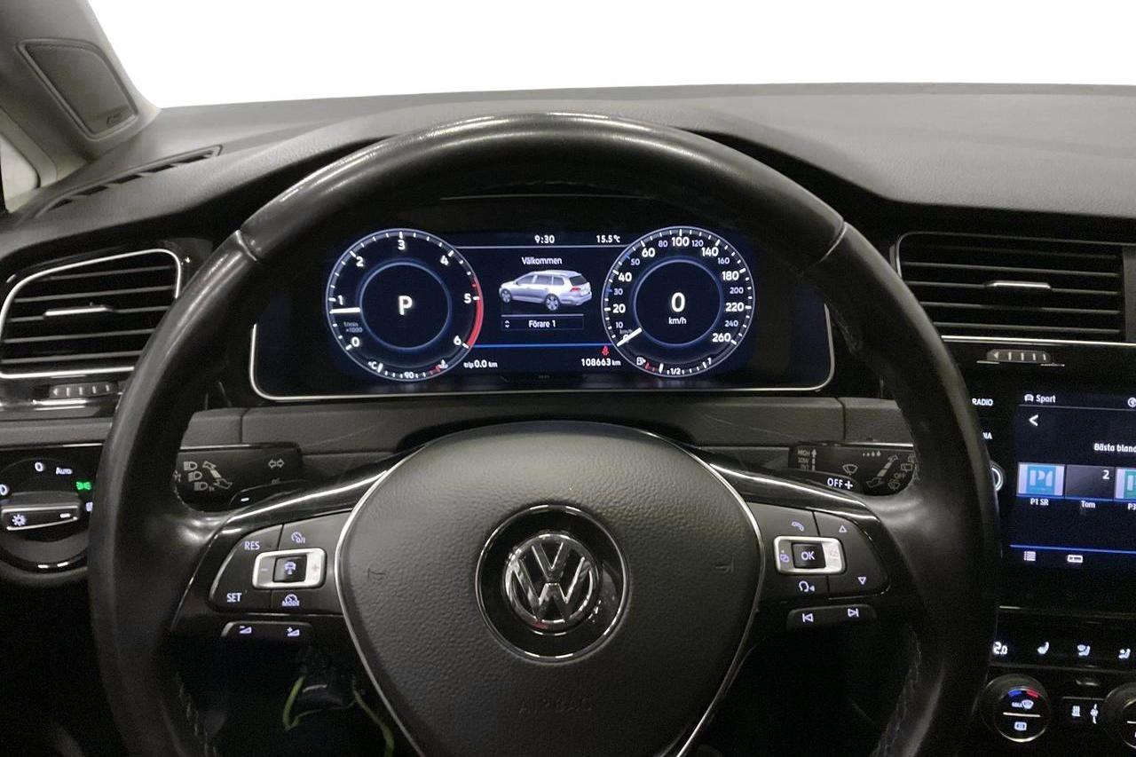 VW Golf VII 2.0 TDI Sportscombi (150hk) - 10 868 mil - Automat - Dark Grey - 2018