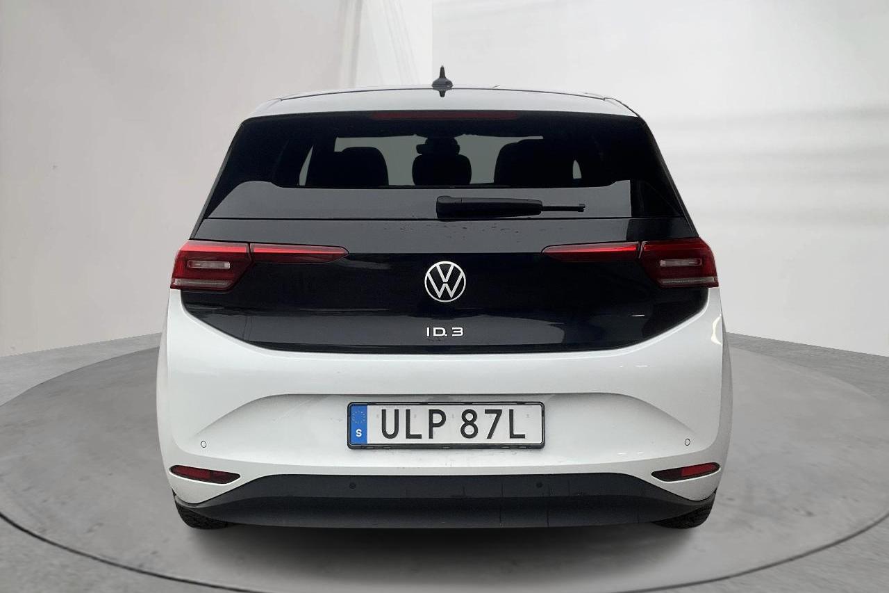 VW ID.3 58kWh (204hk) - 12 380 mil - Automat - vit - 2021