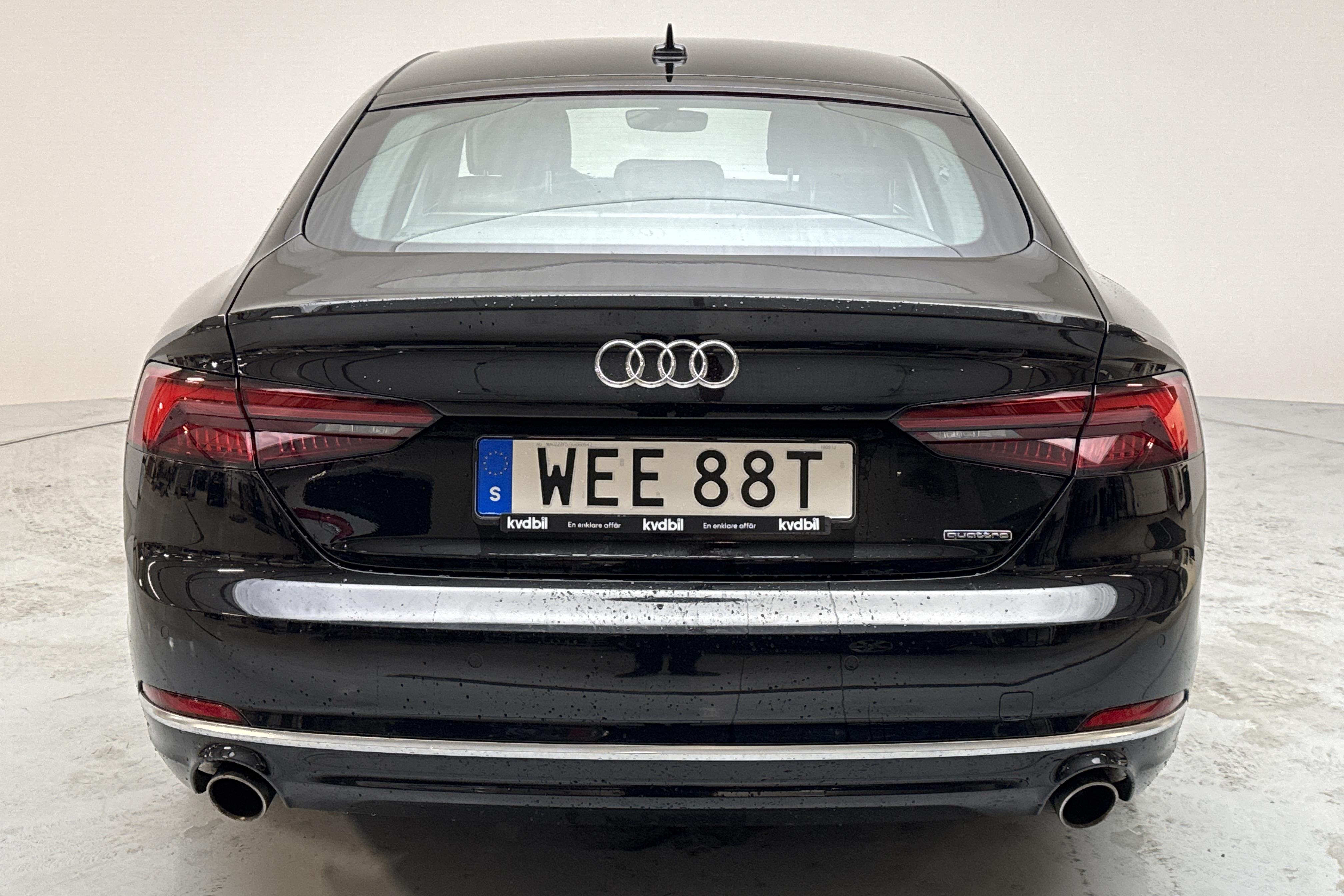 Audi A5 Sportback 45 TFSI quattro (245hk) - 7 049 mil - Automat - svart - 2019