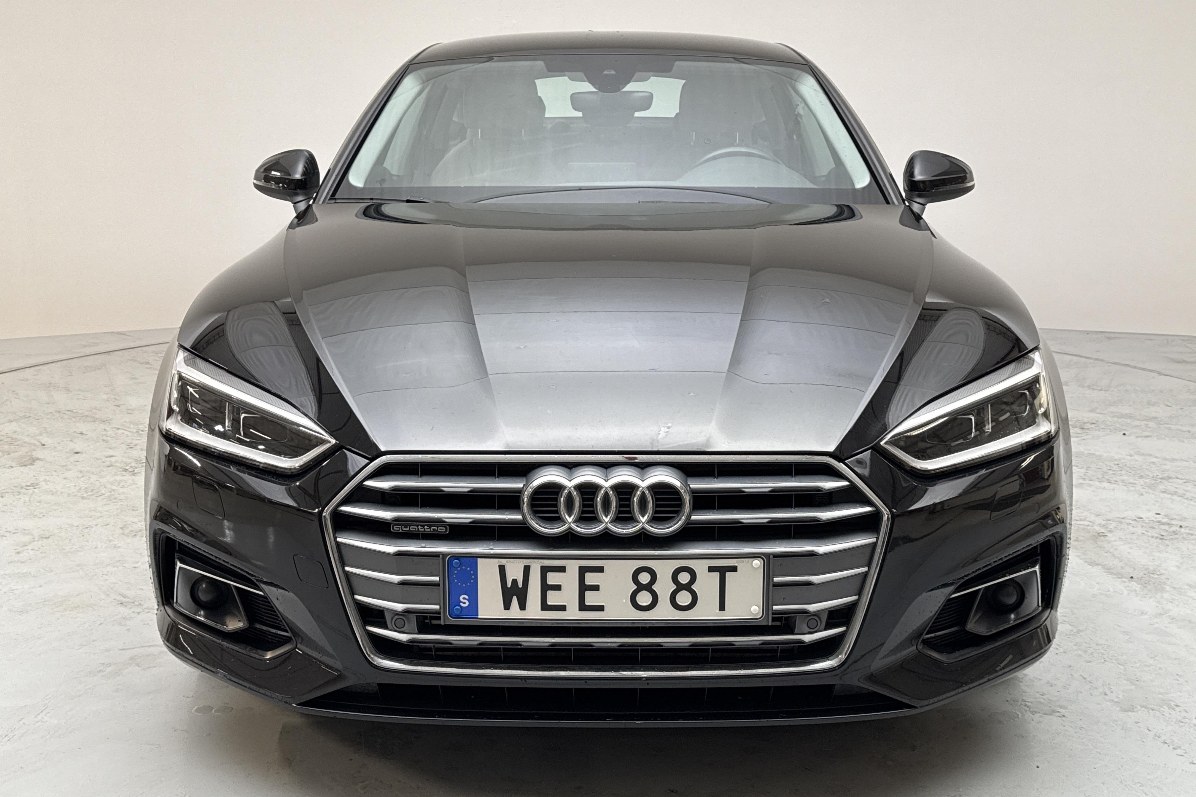 Audi A5 Sportback 45 TFSI quattro (245hk) - 7 049 mil - Automat - svart - 2019