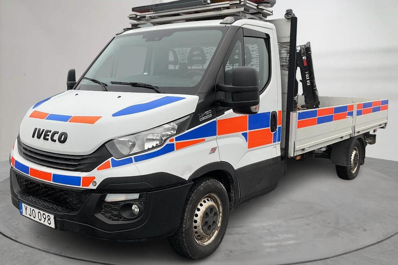 Iveco Daily 35 2.3 (156hk) - 12 726 mil - Automat - vit - 2018