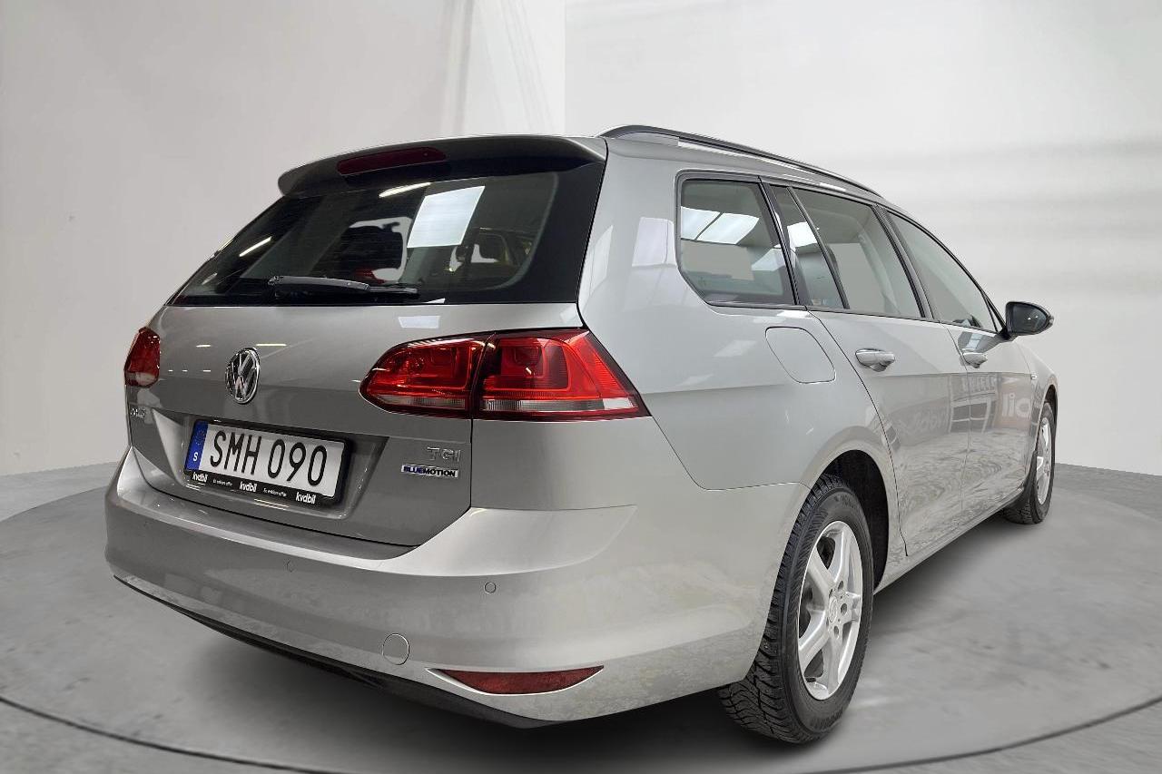 VW Golf VII 1.4 TGI BlueMotion Sportscombi (110hk) - 3 679 mil - Manuell - silver - 2016