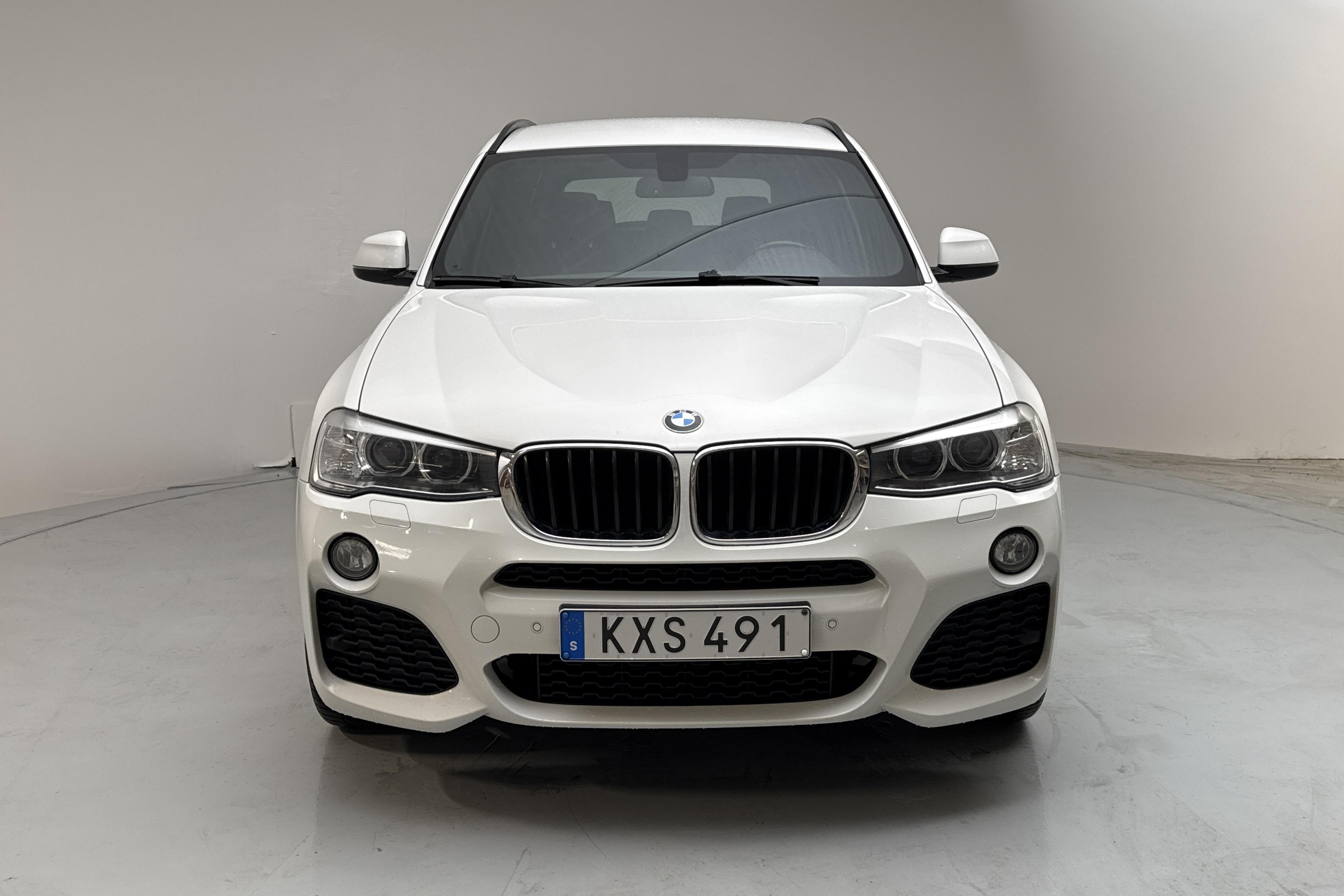 BMW X3 xDrive20d, F25 (190hk) - 16 950 mil - Automat - vit - 2016