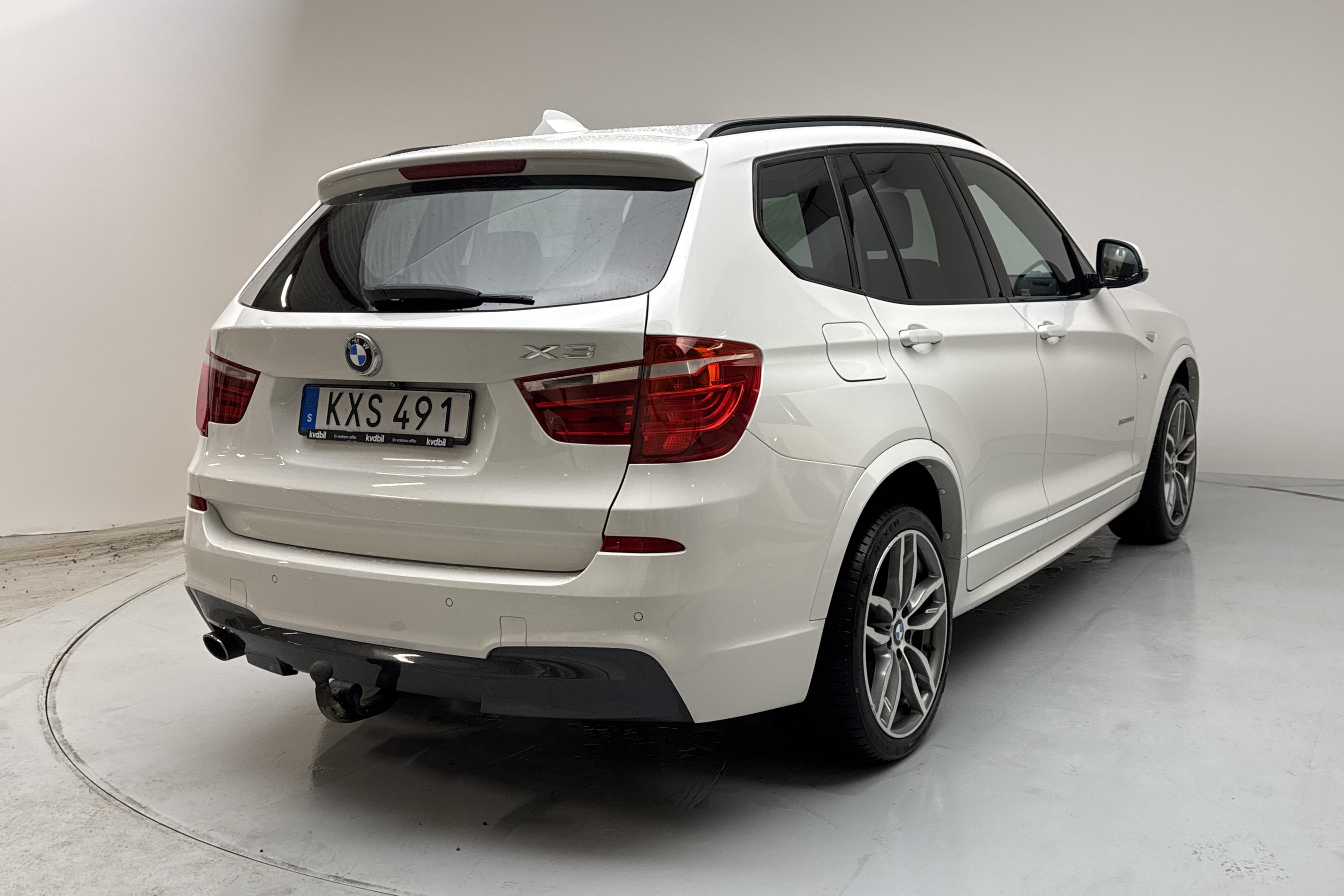 BMW X3 xDrive20d, F25 (190hk) - 16 950 mil - Automat - vit - 2016