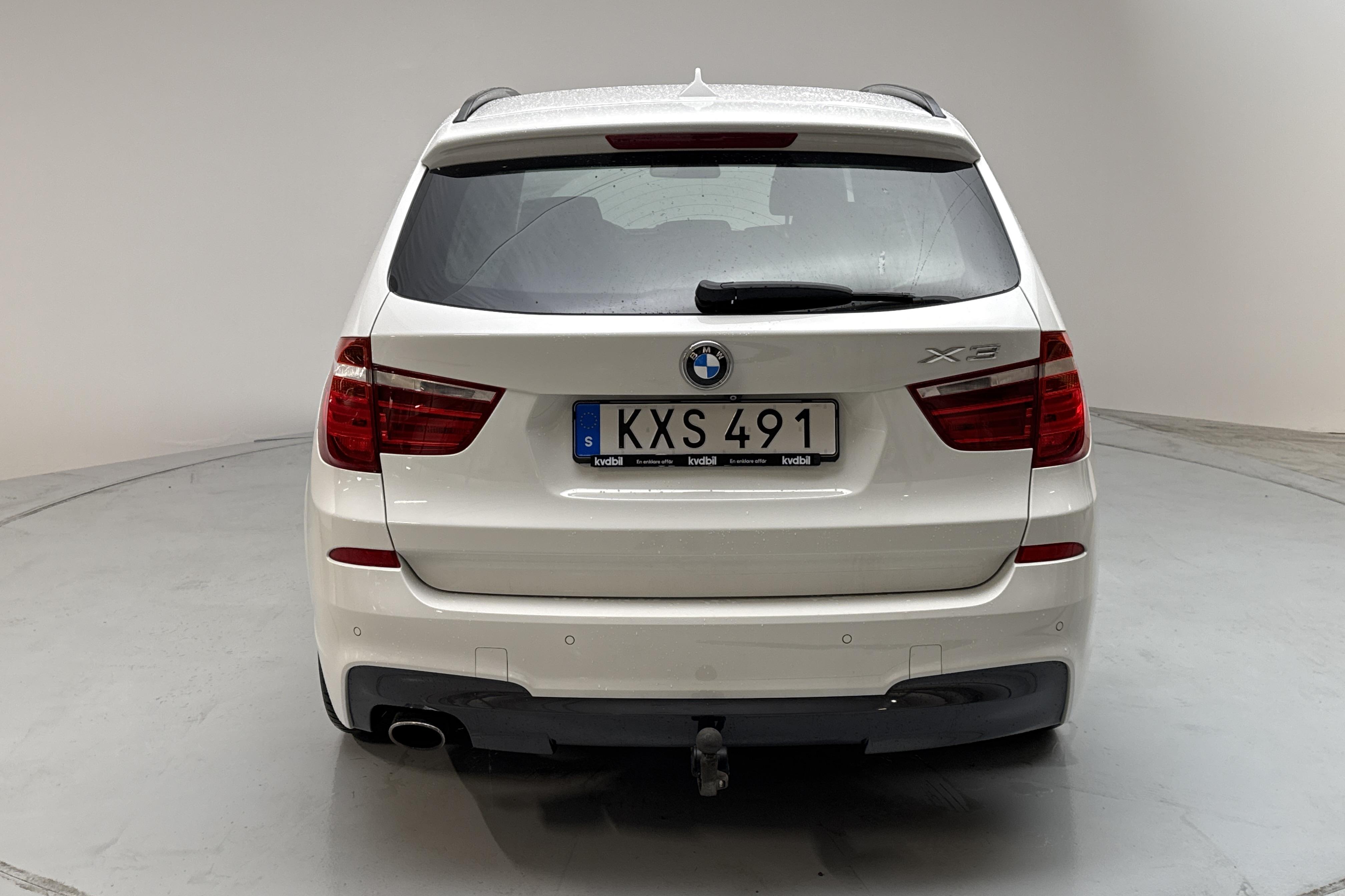 BMW X3 xDrive20d, F25 (190hk) - 16 950 mil - Automat - vit - 2016