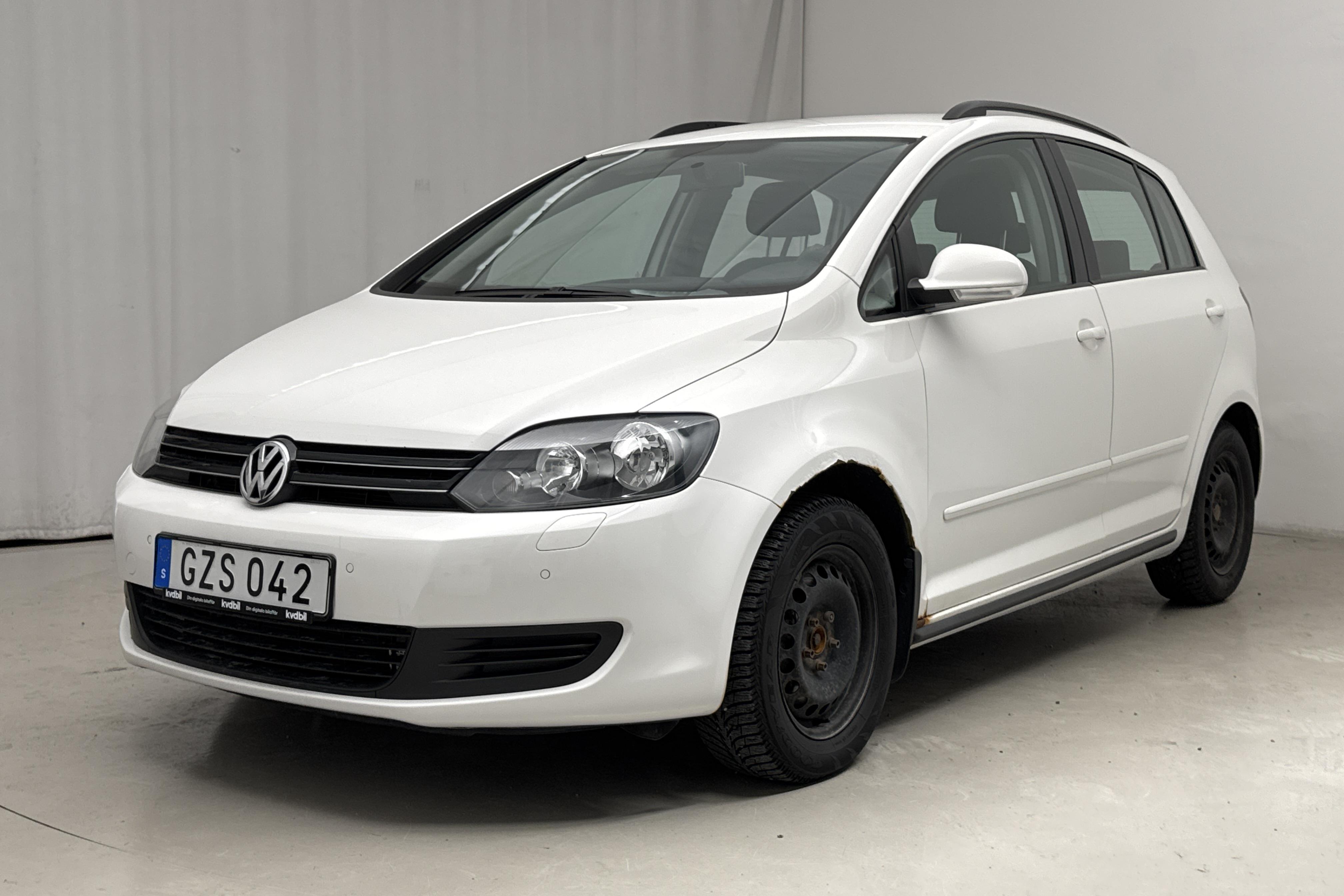 VW Golf VI 1.4 TSI Plus (122hk) - 10 195 mil - Automat - vit - 2011