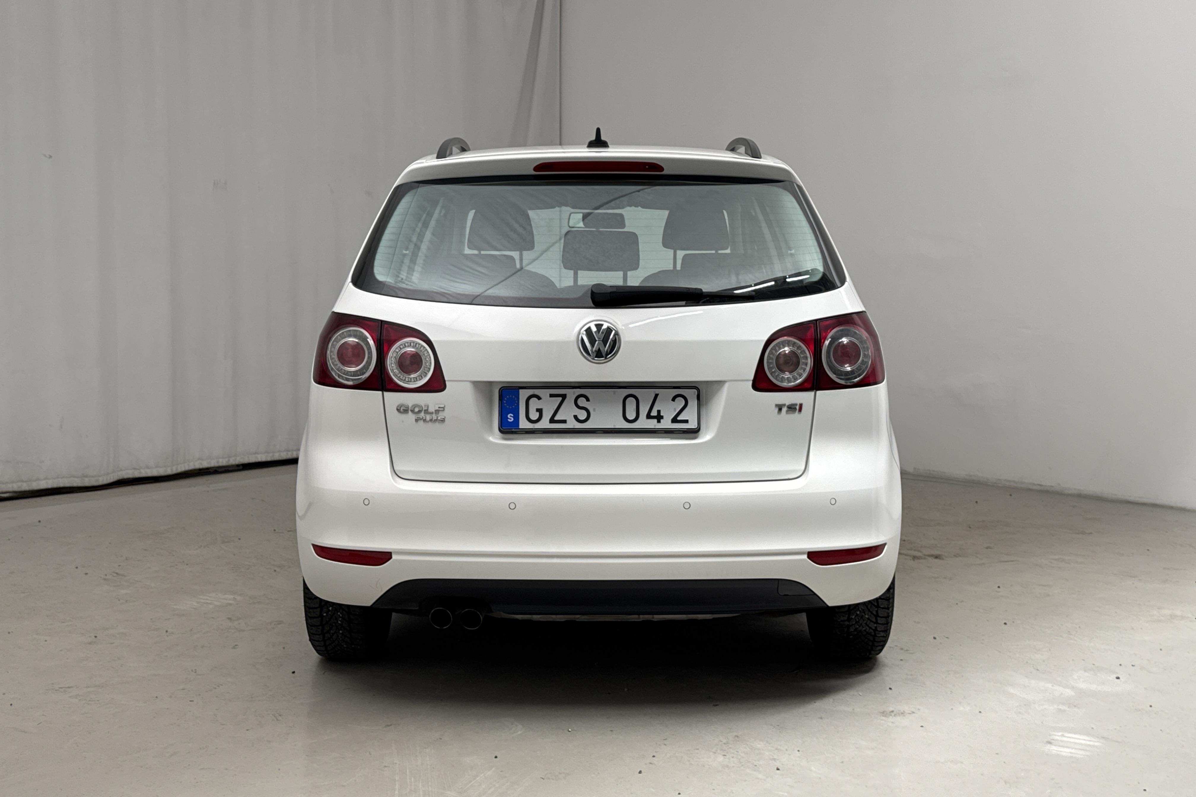 VW Golf VI 1.4 TSI Plus (122hk) - 10 195 mil - Automat - vit - 2011