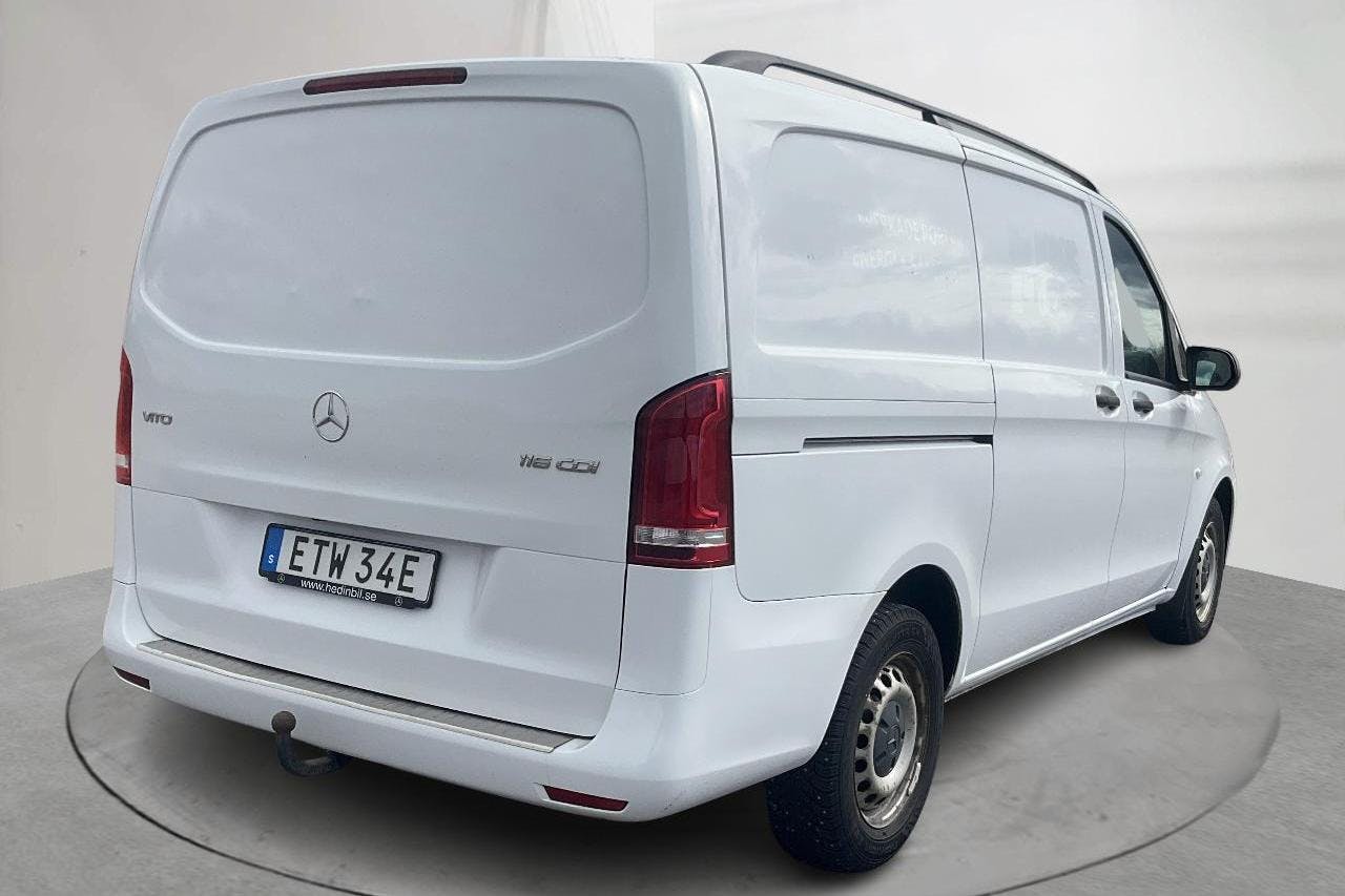 Mercedes Vito 116 CDI W640 (163hk) - 21 700 mil - Automat - vit - 2021