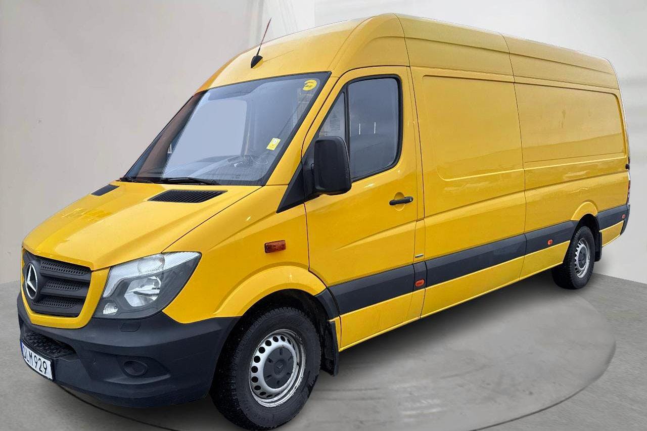 Mercedes Sprinter 314 CDI (143hk) - 16 463 mil - Automat - gul - 2018