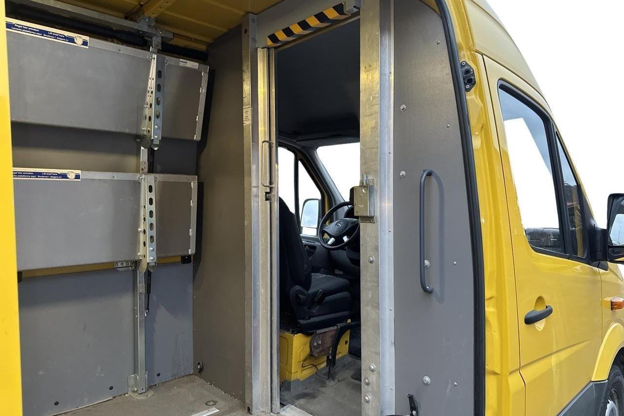 Mercedes Sprinter 314 CDI (143hk) - 16 463 mil - Automat - gul - 2018