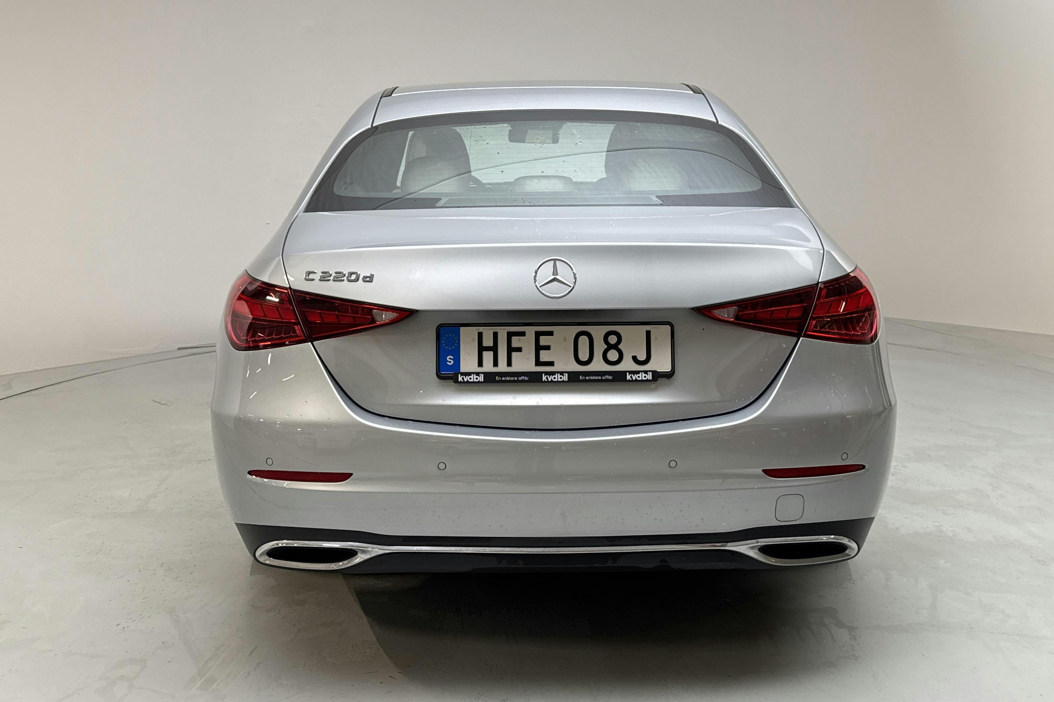 Mercedes C 220 d Sedan W206 (200hk) - 637 mil - Automat - silver - 2023