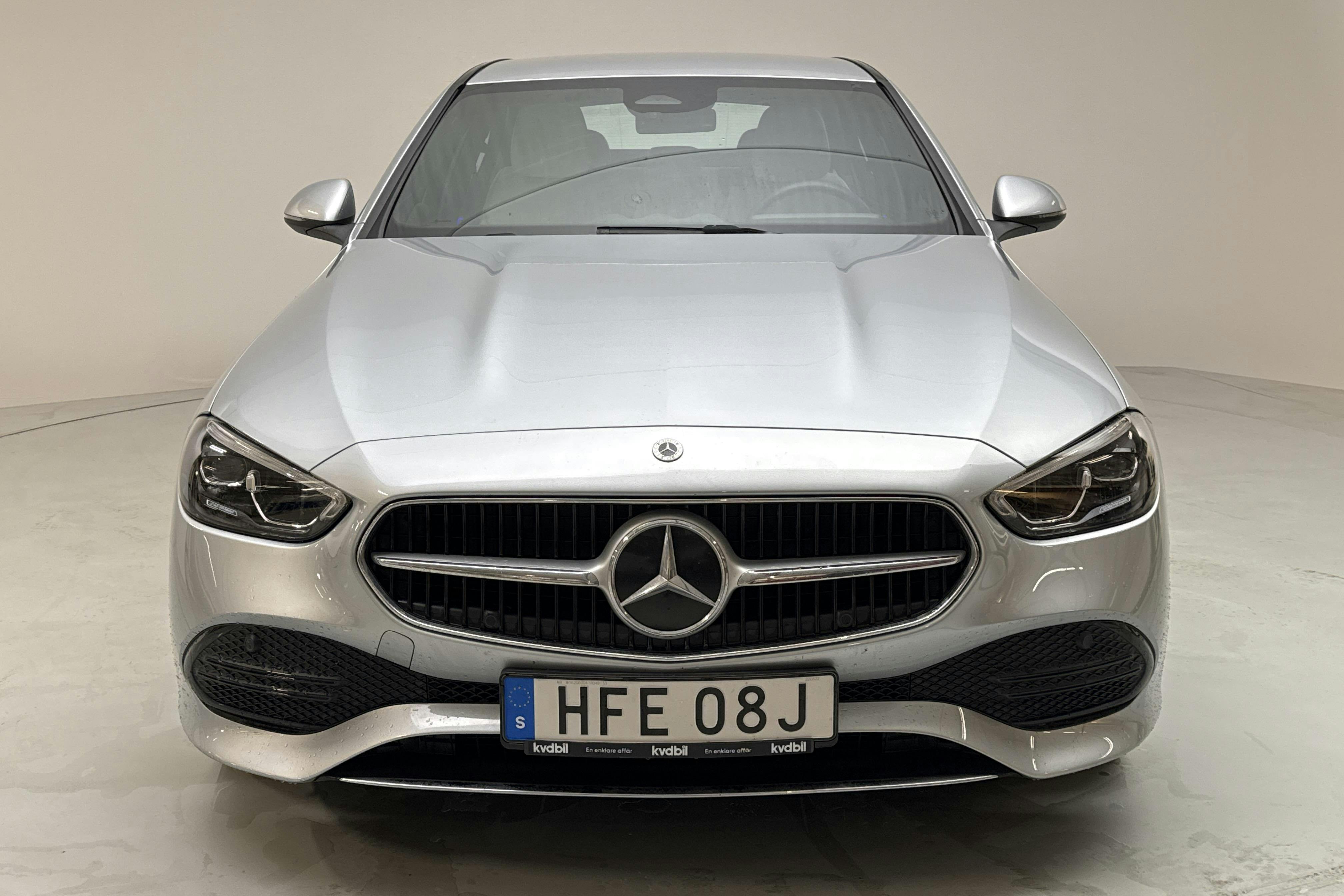 Mercedes C 220 d Sedan W206 (200hk) - 637 mil - Automat - silver - 2023