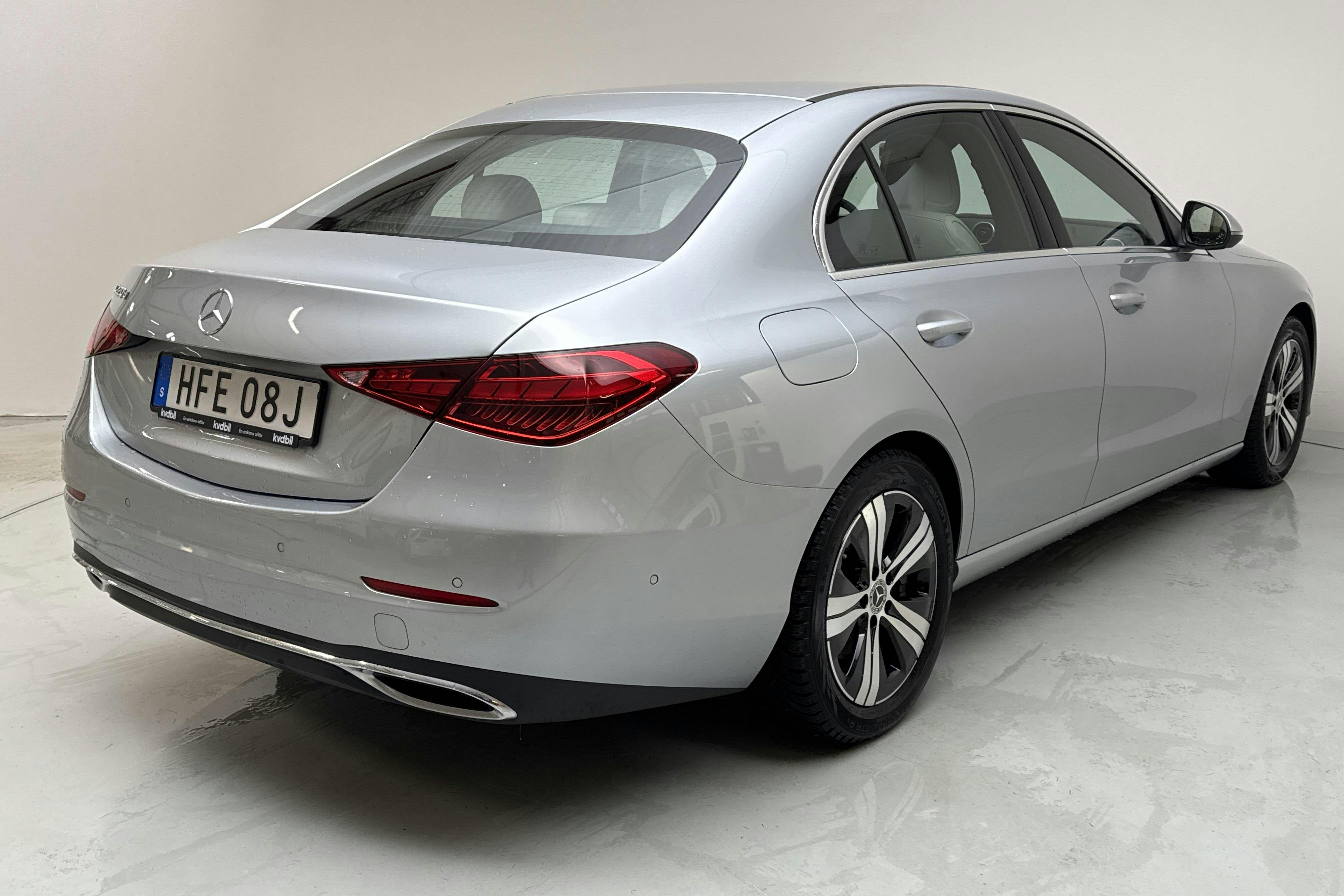 Mercedes C 220 d Sedan W206 (200hk) - 637 mil - Automat - silver - 2023