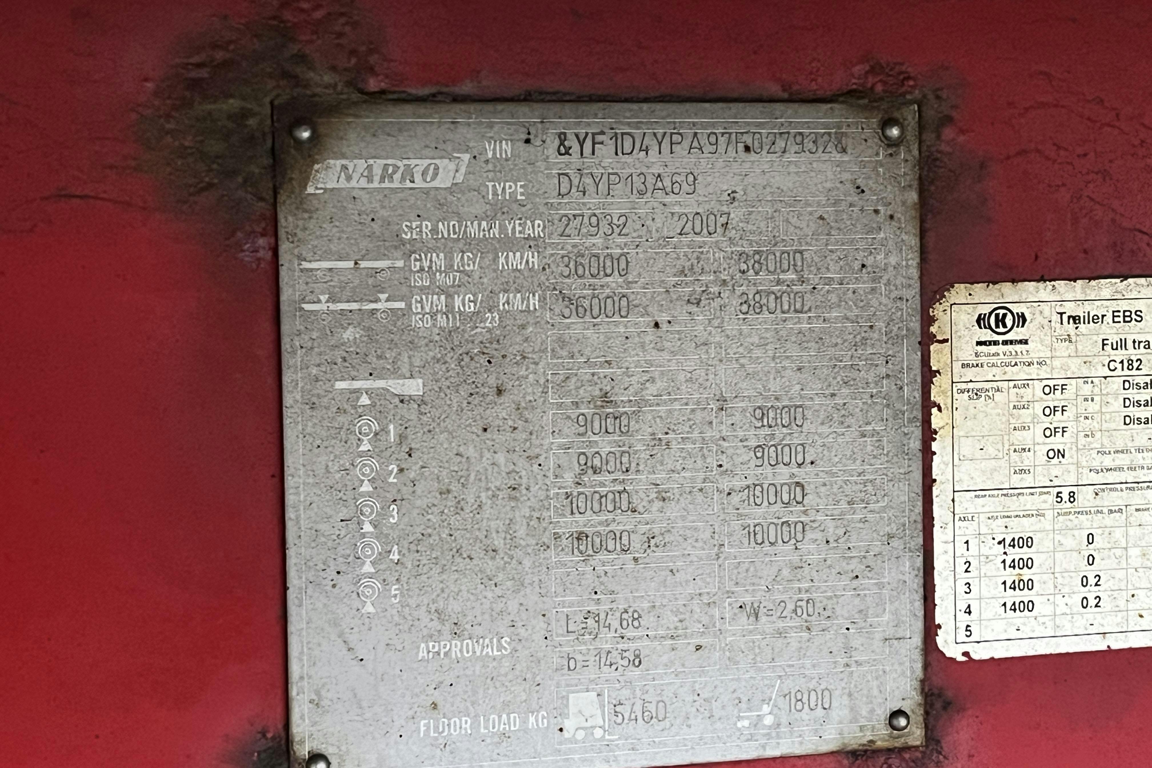  NÄRKO D4YP13A69 - 0 km - vit - 2008