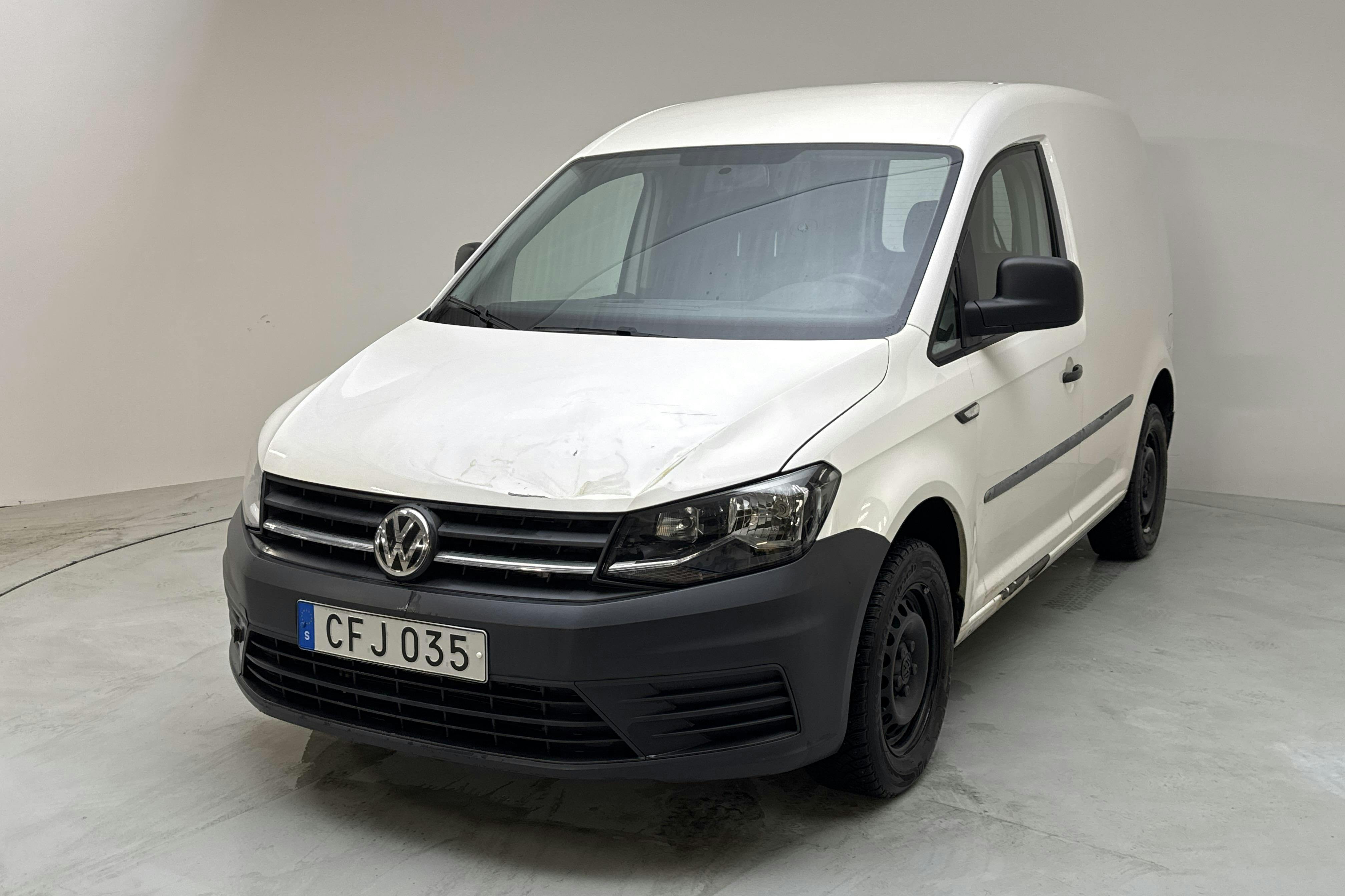 VW Caddy 1.2 TSI Skåp (84hk) - 56 960 km - Käsitsi - valge - 2017