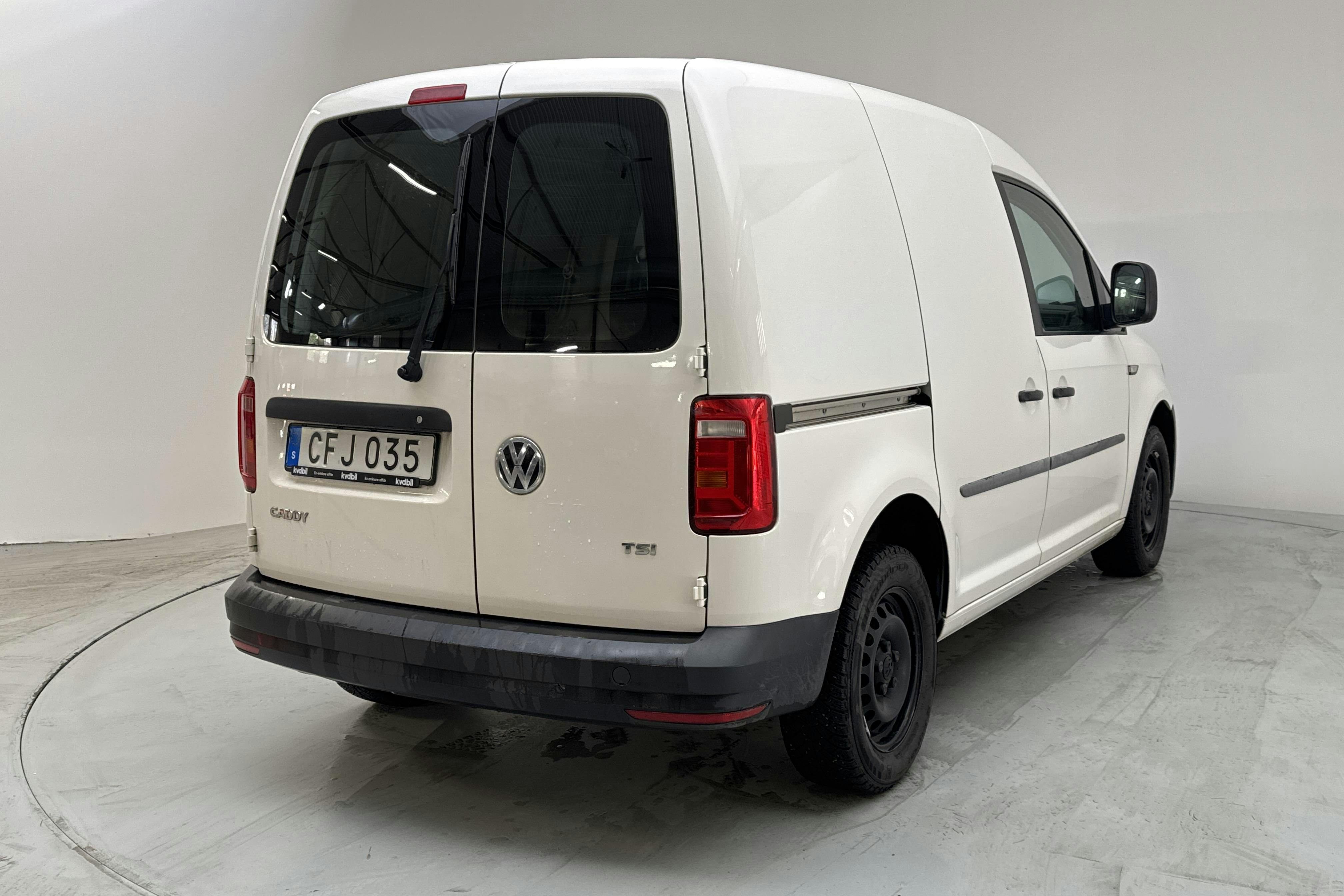 VW Caddy 1.2 TSI Skåp (84hk) - 56 960 km - Käsitsi - valge - 2017