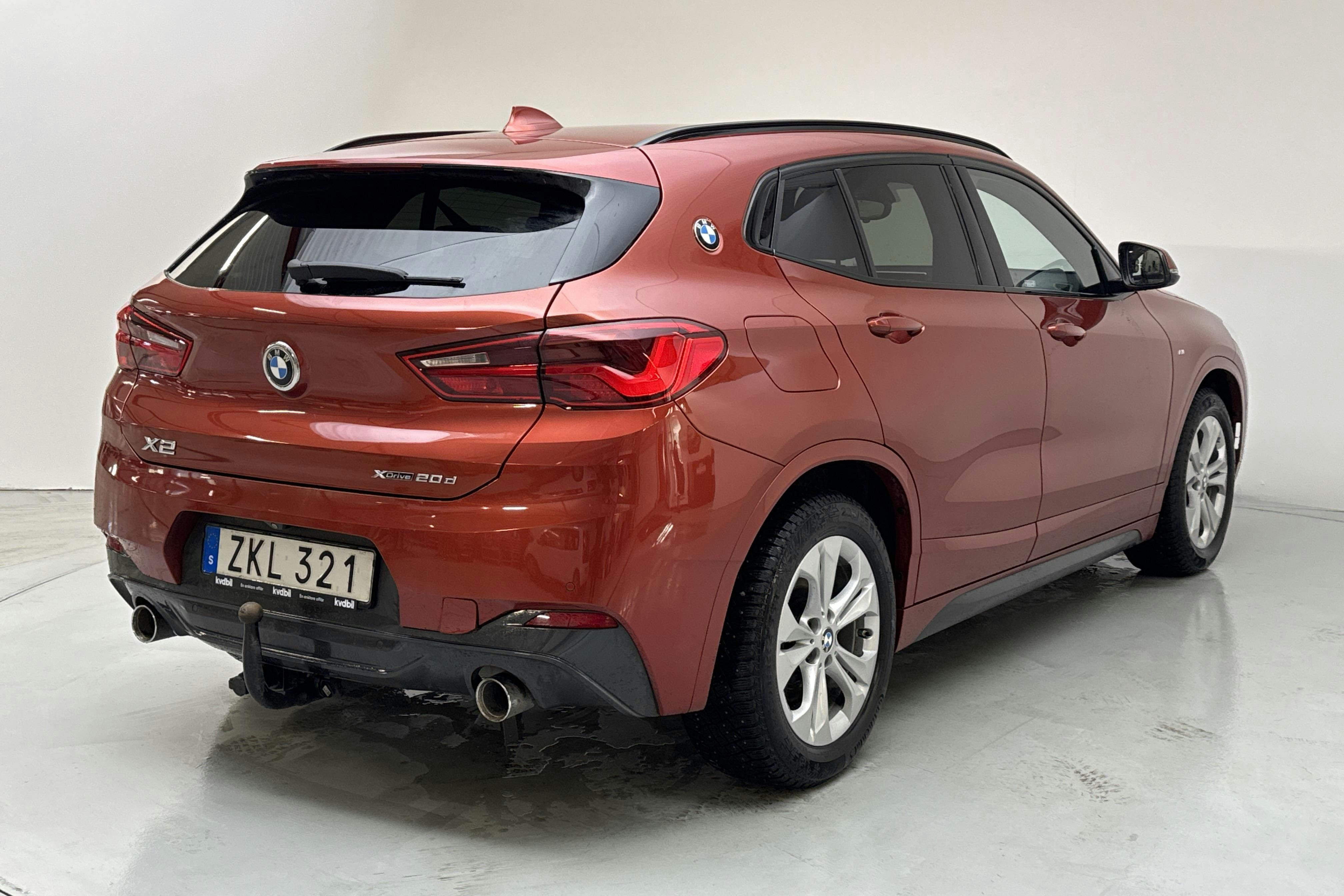 BMW X2 xDrive20d, F39 (190hk) - 8 720 mil - Automat - orange - 2018