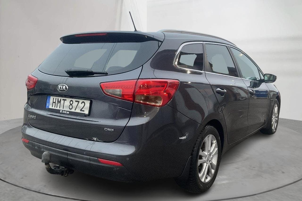 KIA Cee'd 1.6 CRDi SW (128hk) - 11 639 mil - Manuell - grå - 2014