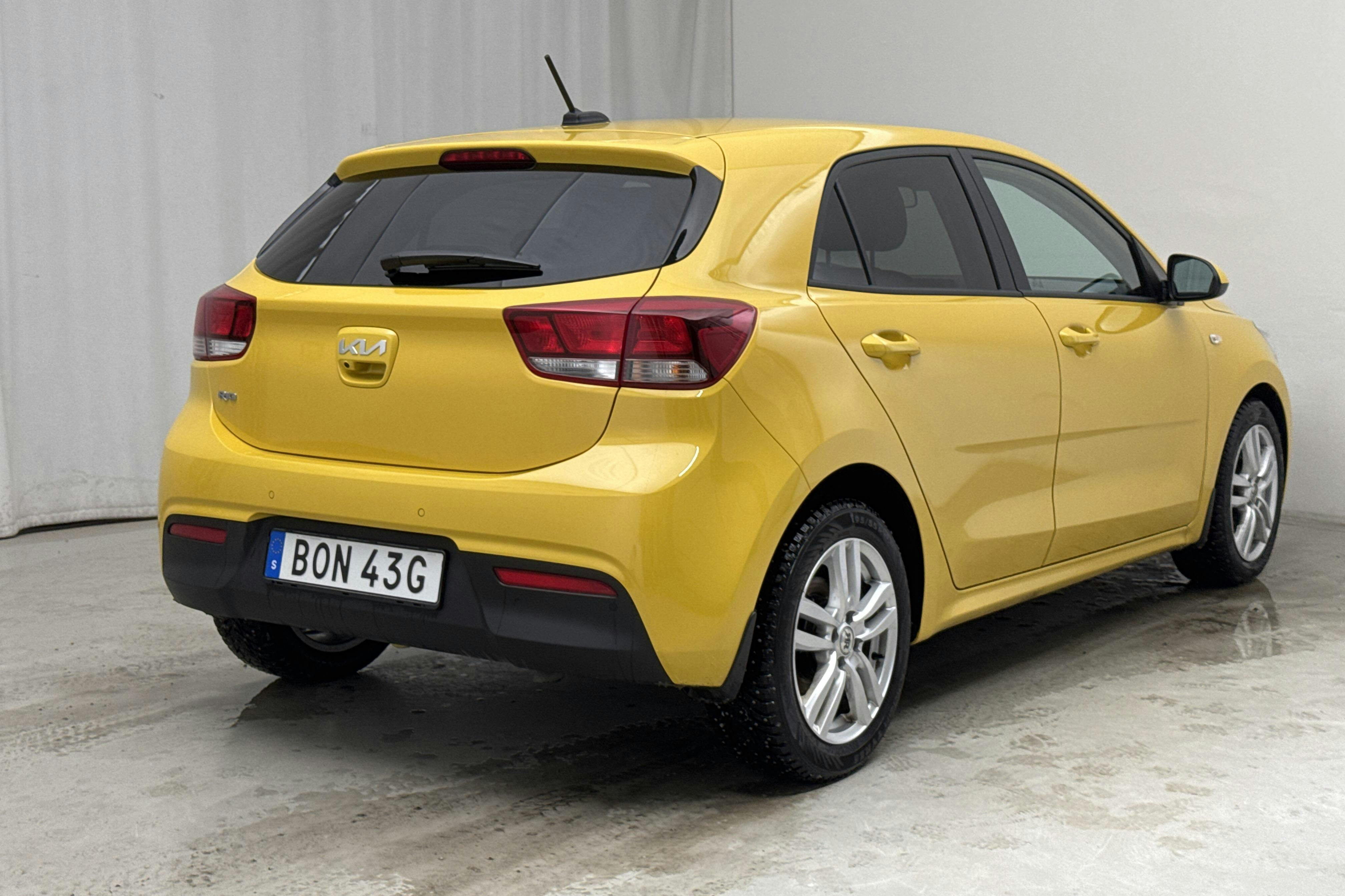 KIA Rio 1.0 T-GDi (100hk) - 16 130 km - Automatic - yellow - 2022