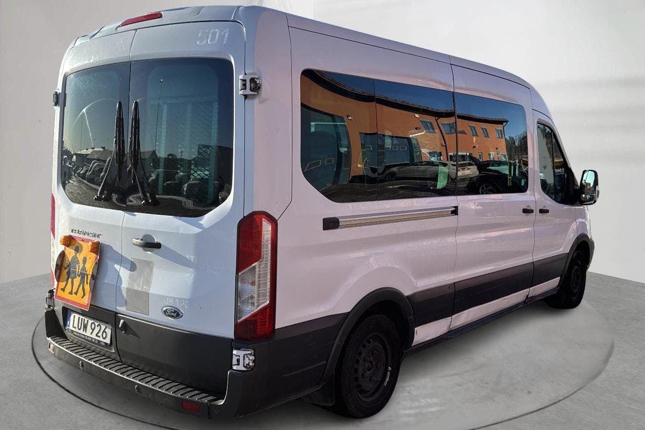 Ford Transit 350 2.0 TDCi 2WD Skåp (130hk) - 45 035 mil - Manuell - vit - 2016