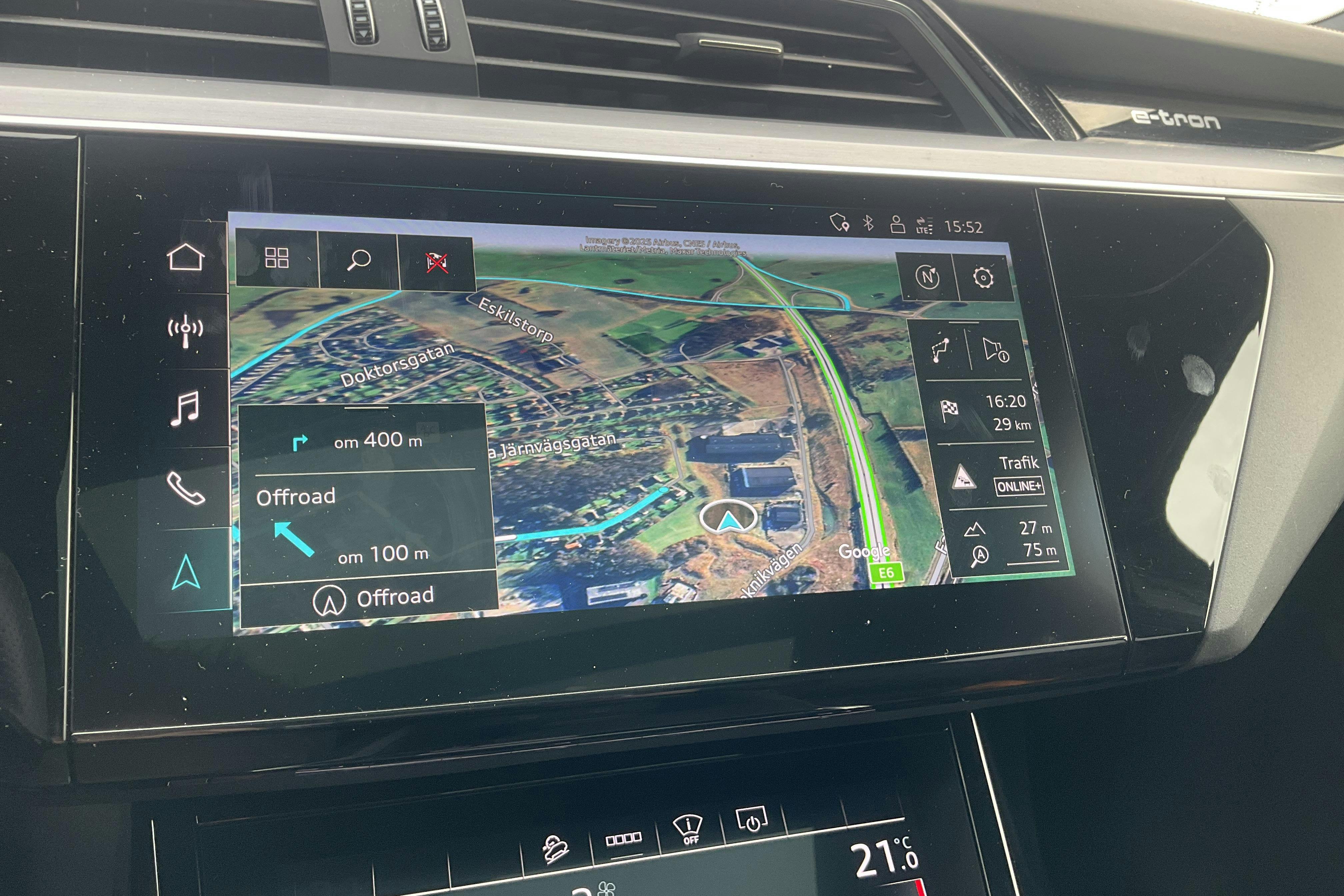 Audi e-tron S quattro 95 kWh (503hk) - 7 620 mil - Automat - vit - 2021