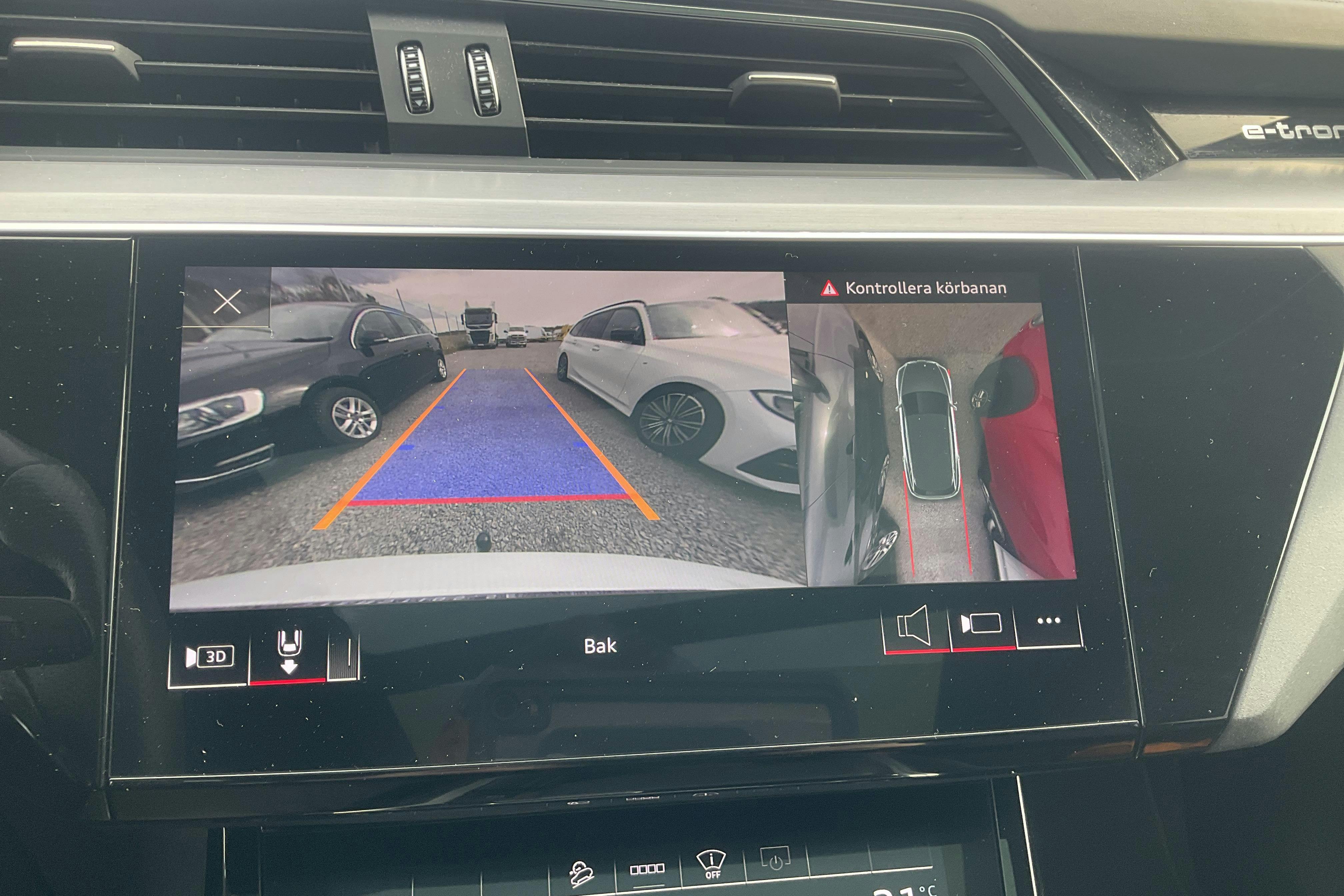 Audi e-tron S quattro 95 kWh (503hk) - 7 620 mil - Automat - vit - 2021