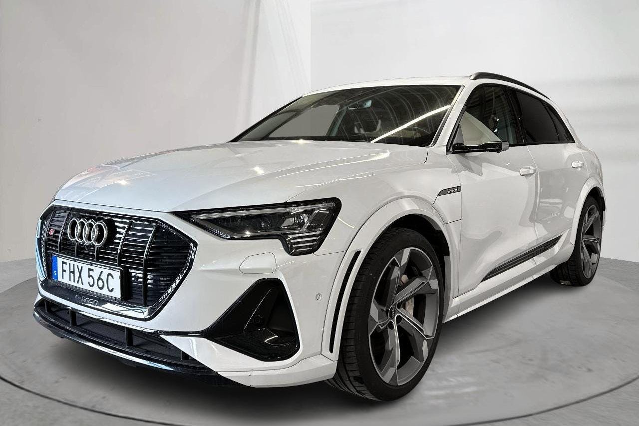 Audi e-tron S quattro 95 kWh (503hk) - 76 200 km - Automaattinen - valkoinen - 2021