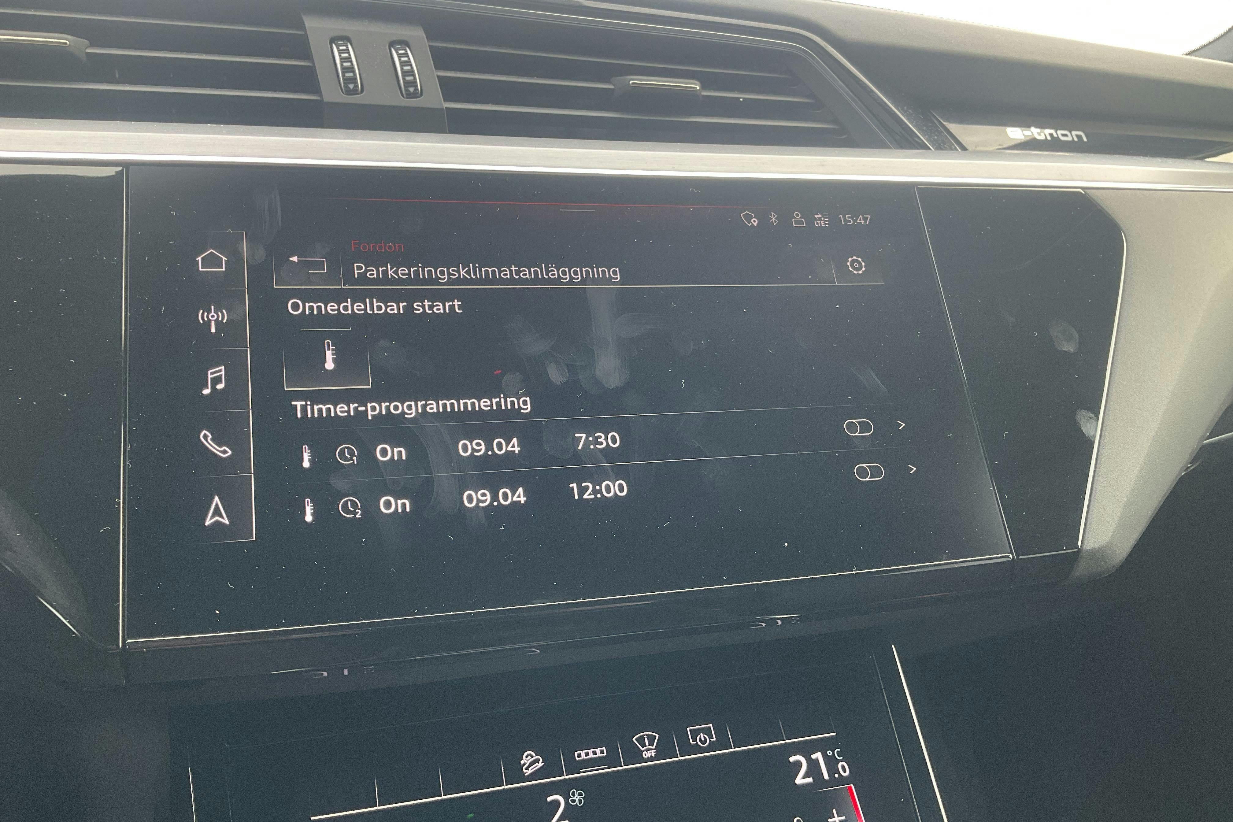 Audi e-tron S quattro 95 kWh (503hk) - 7 620 mil - Automat - vit - 2021