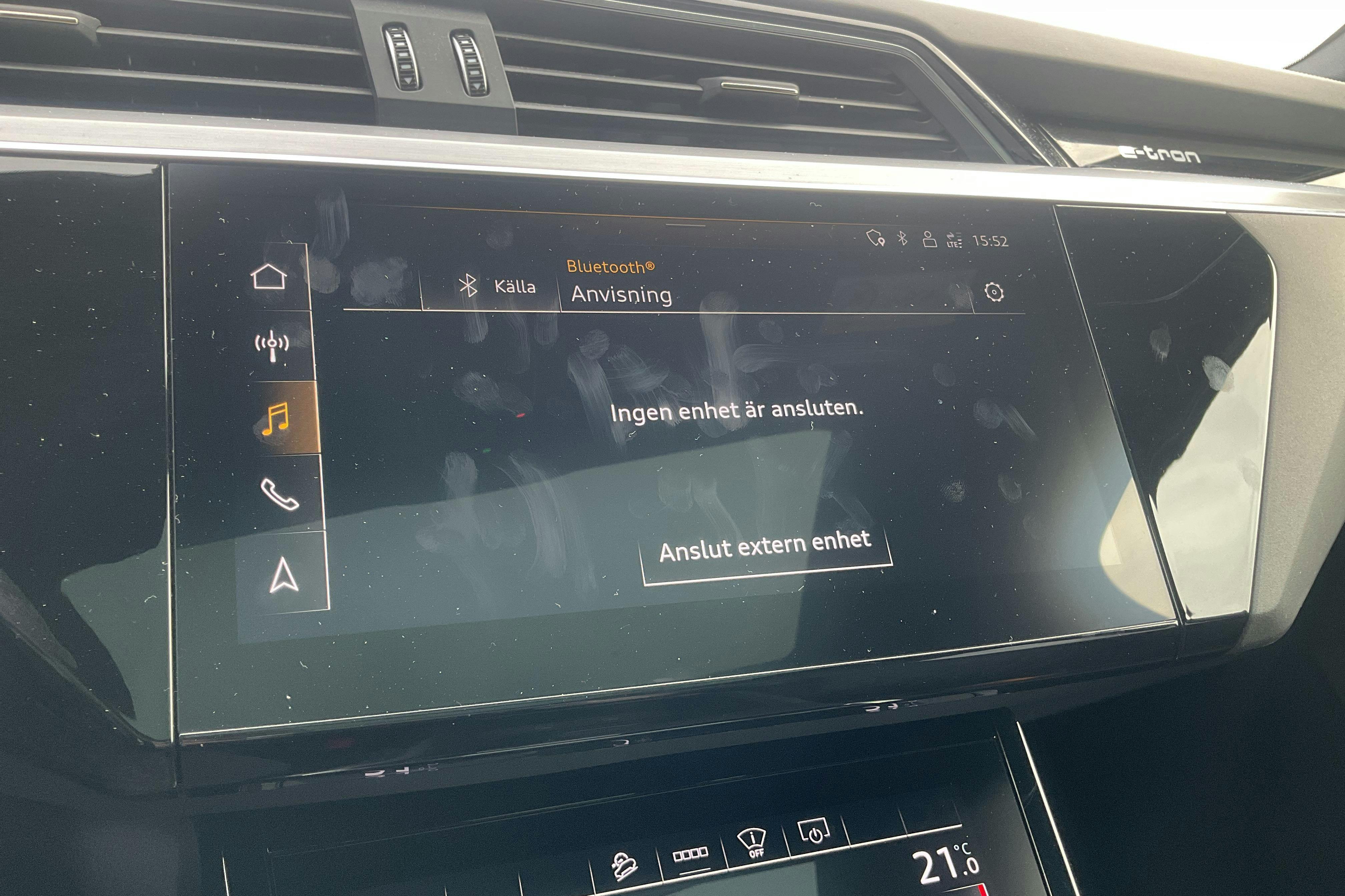 Audi e-tron S quattro 95 kWh (503hk) - 7 620 mil - Automat - vit - 2021
