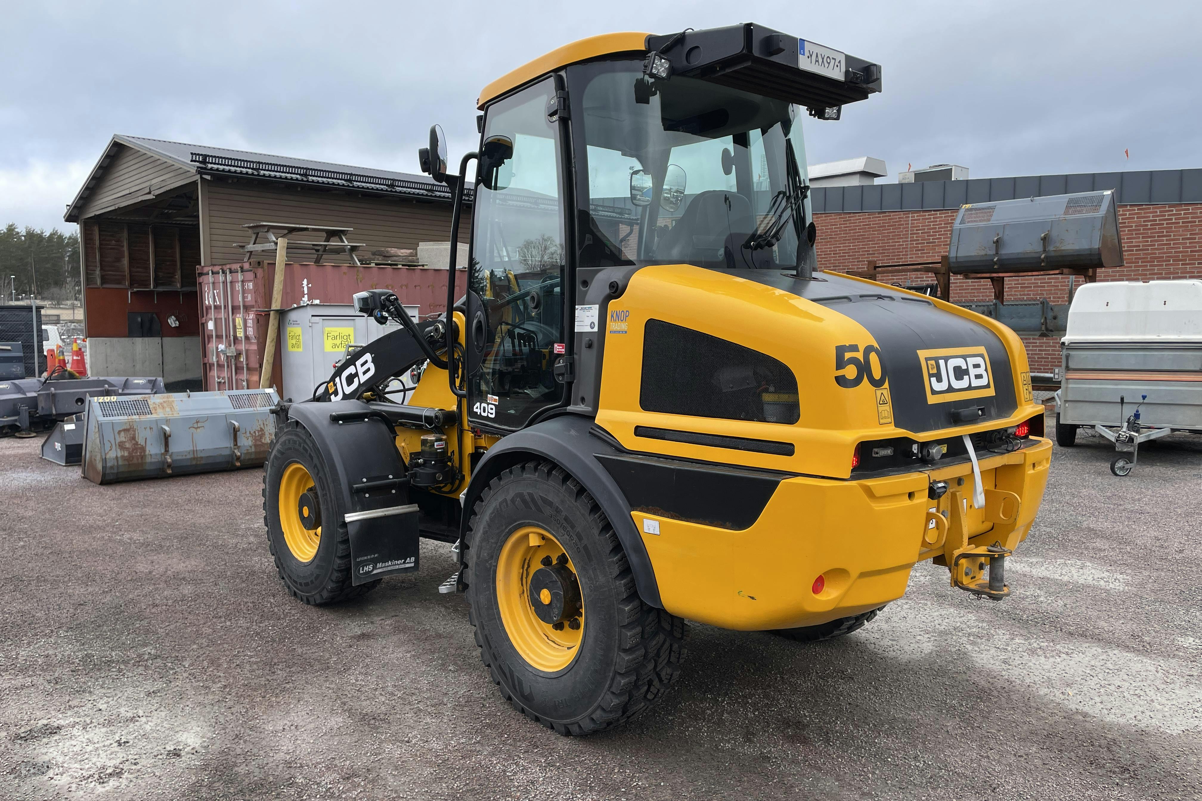 JCB 409 inkl redskap -  - Automat - 2016