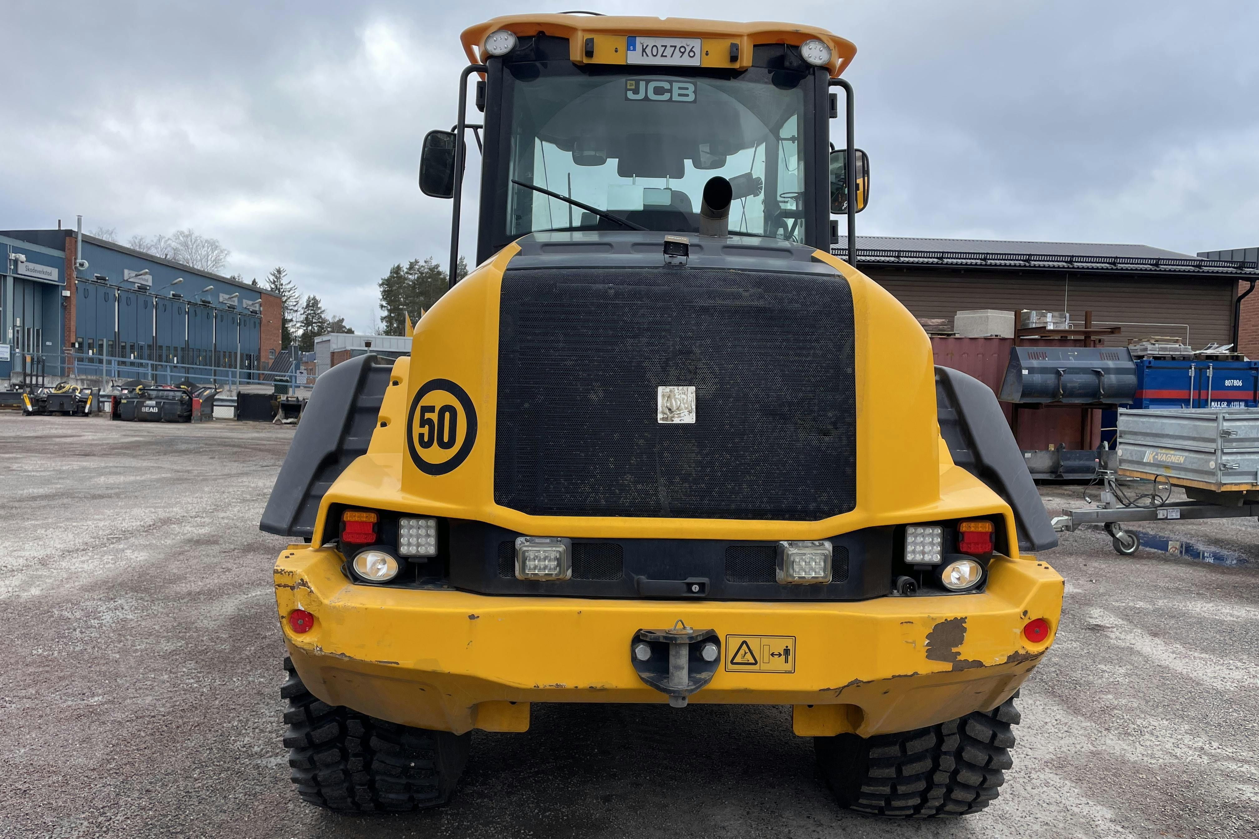 JCB 413S inkl redskap -  - Automat - 2014